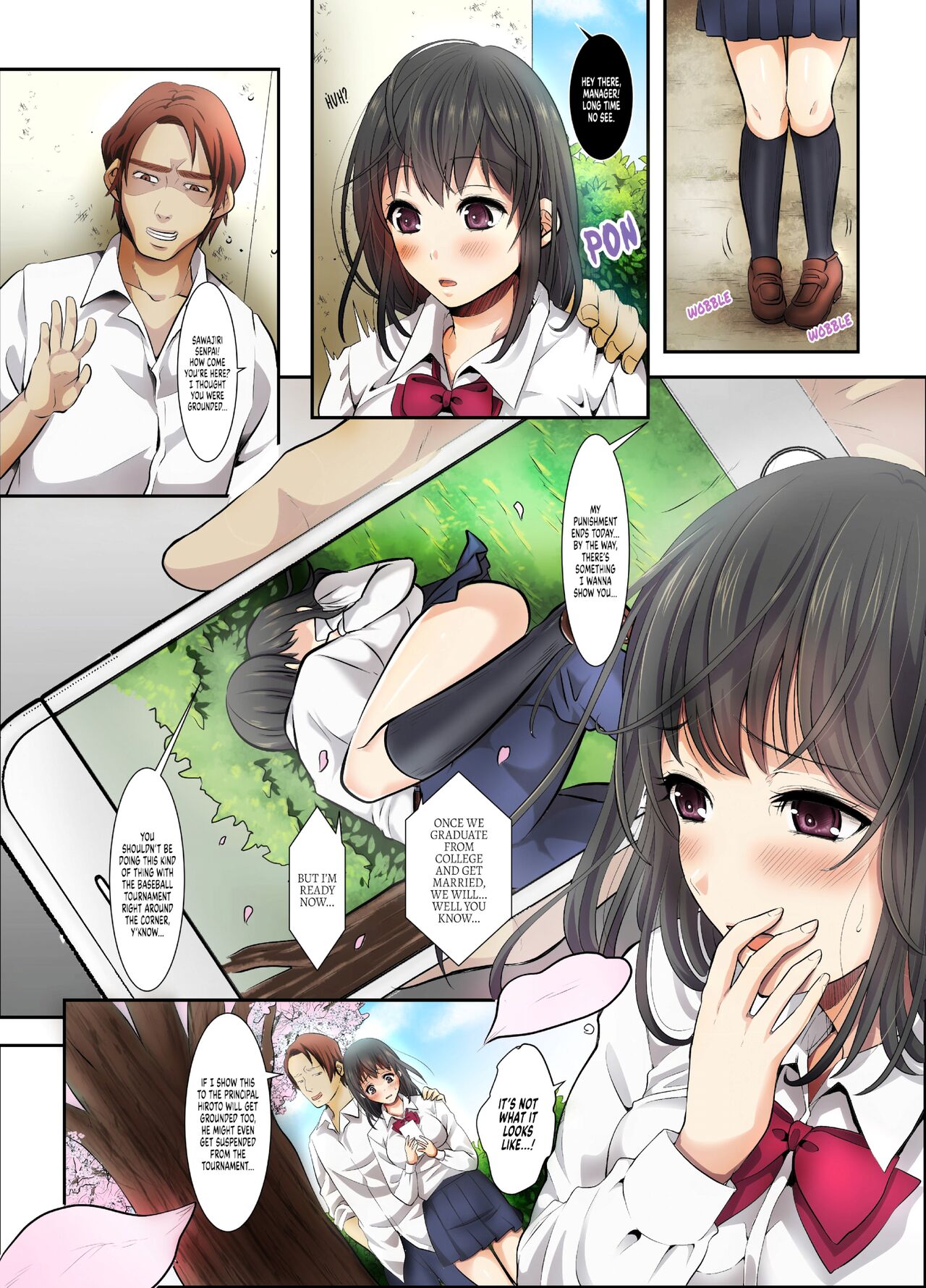 As Cherry Blossoms Fall page 8 full