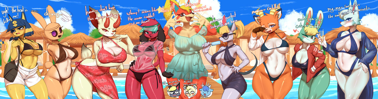 Animal Crossing Summer Beach page 2 full