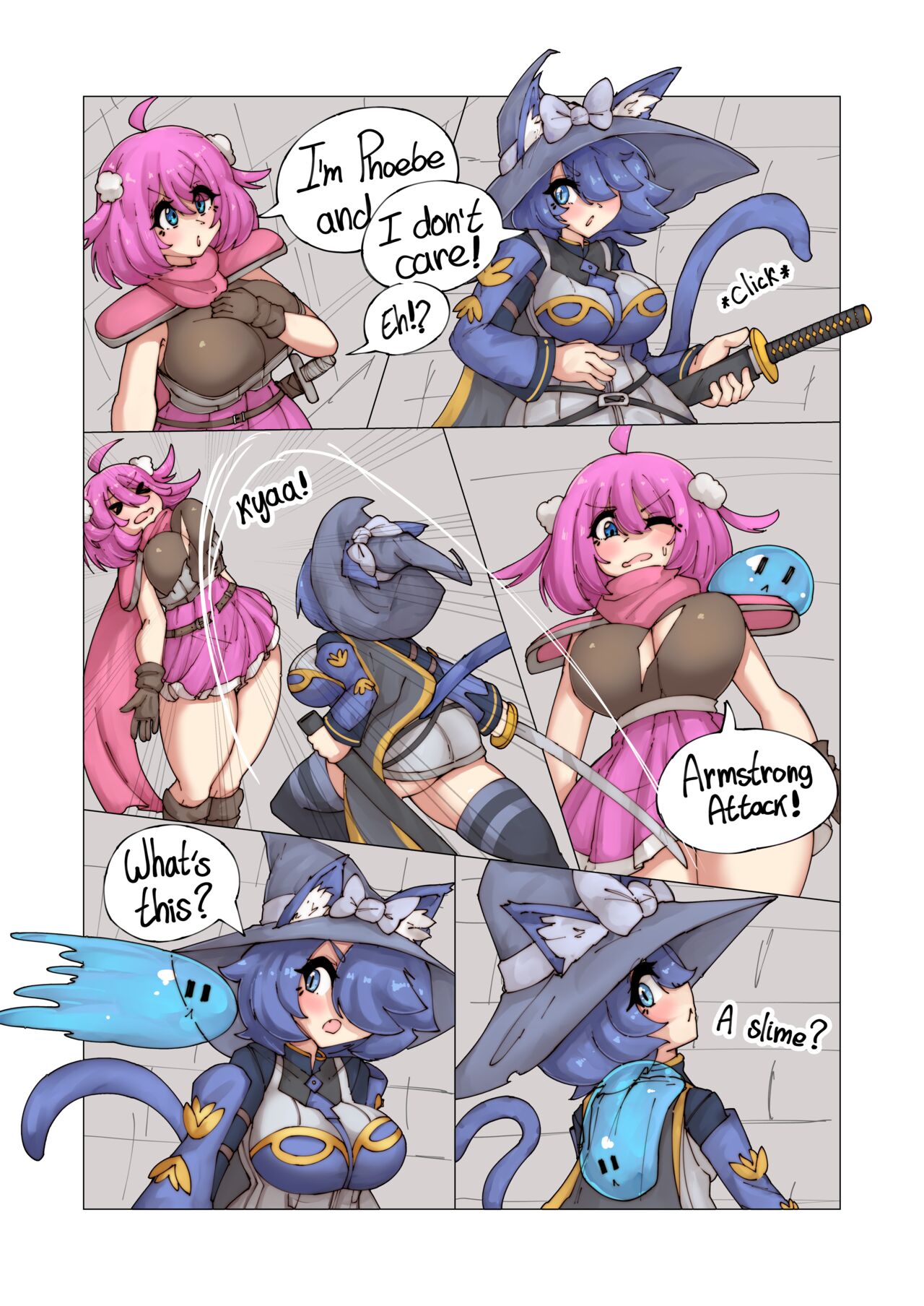 Lewd Hero's Daily Quests - Double-Edged Slime page 3 full