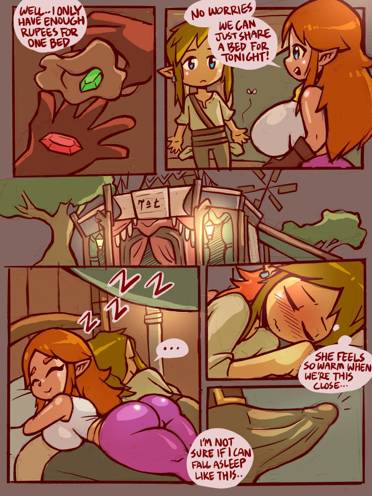Breasts of the Wild page 1 full