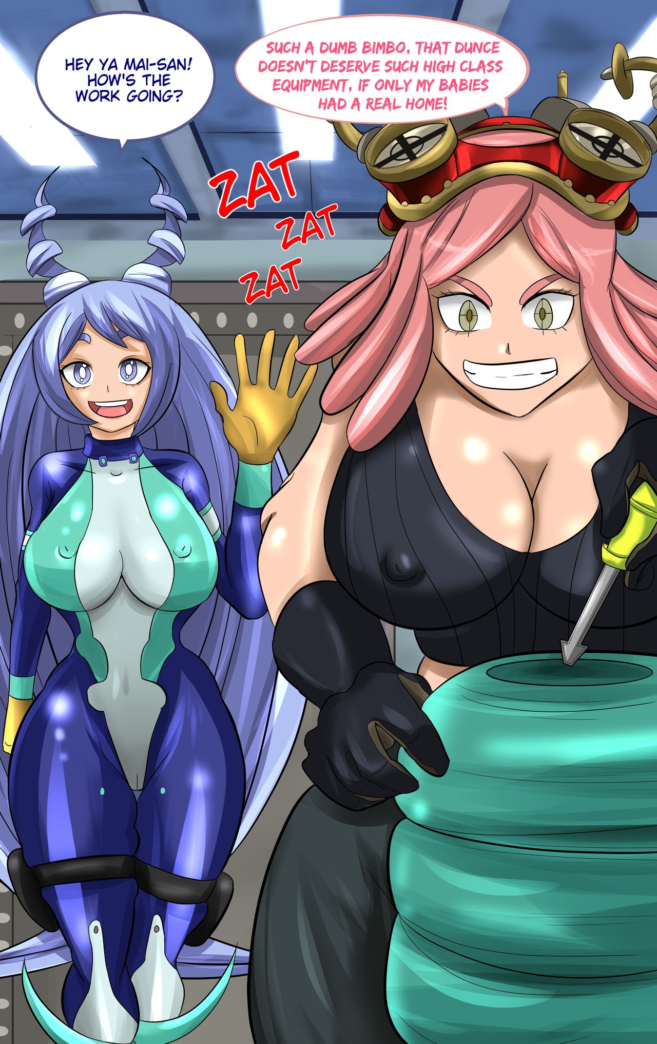 Mei Vs Nejire page 2 full