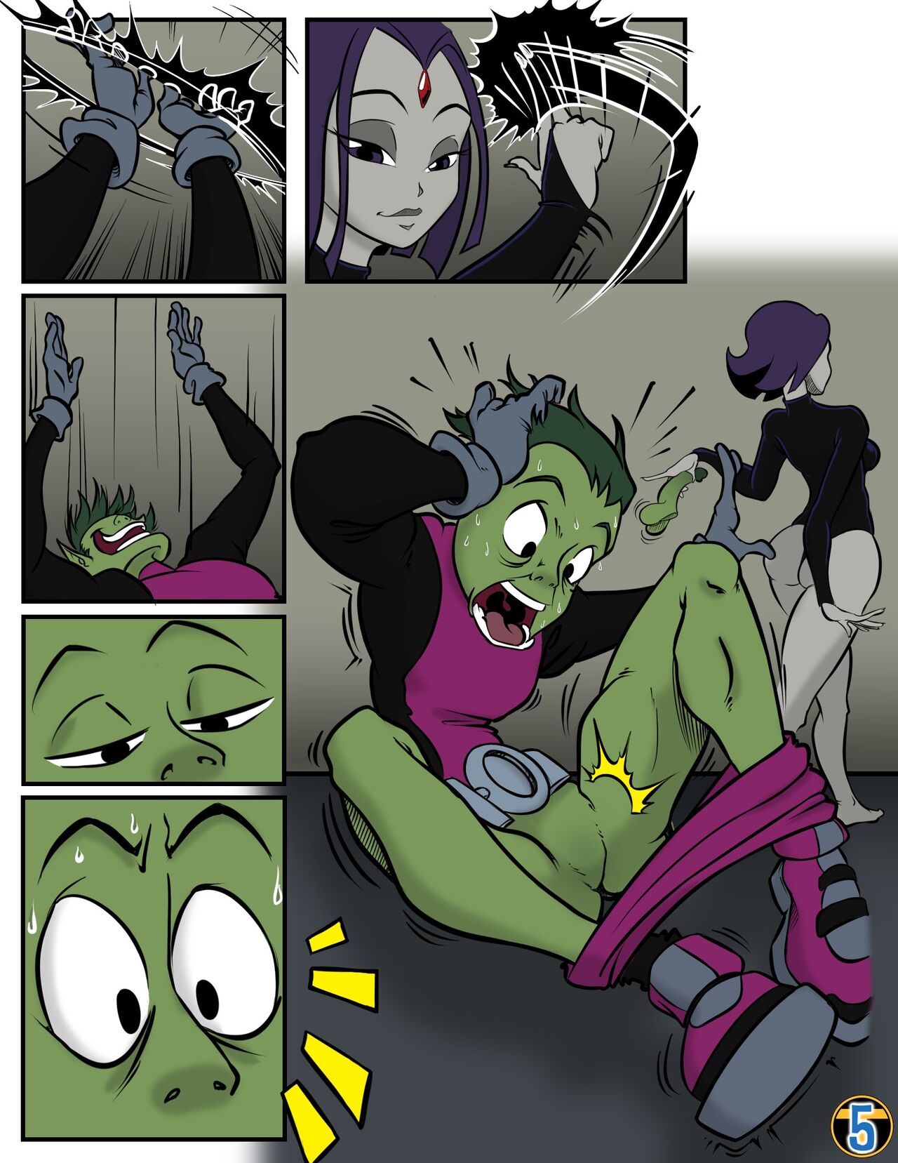 Teen Titans page 5 full