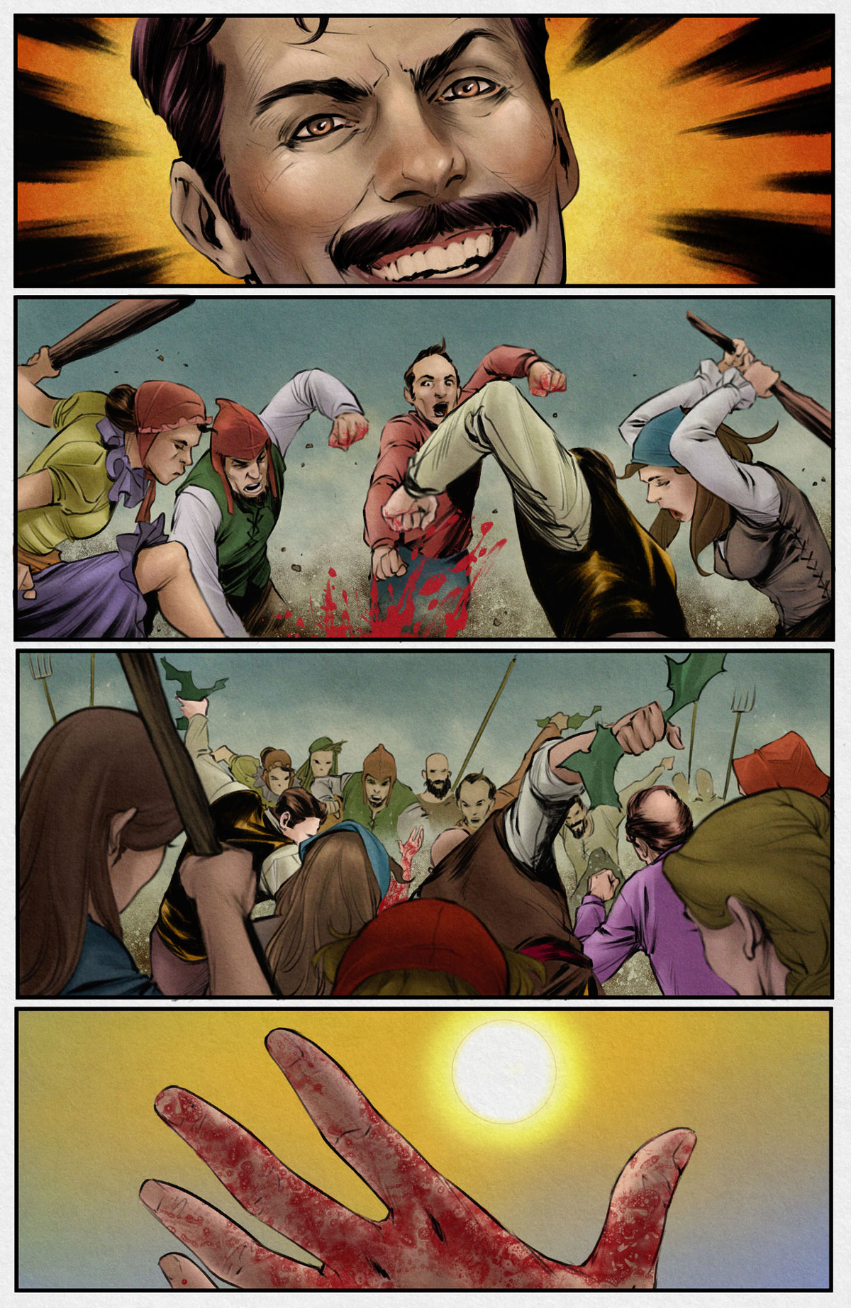 Dark Reflections: Chaos page 8 full