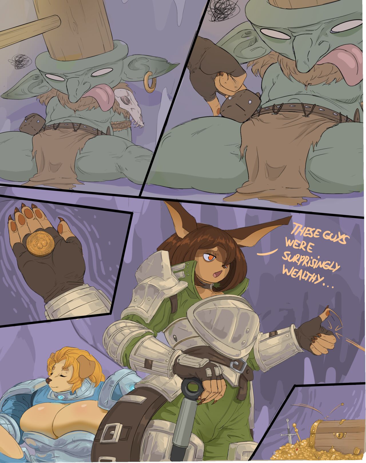 Dungeon Diving page 1 full
