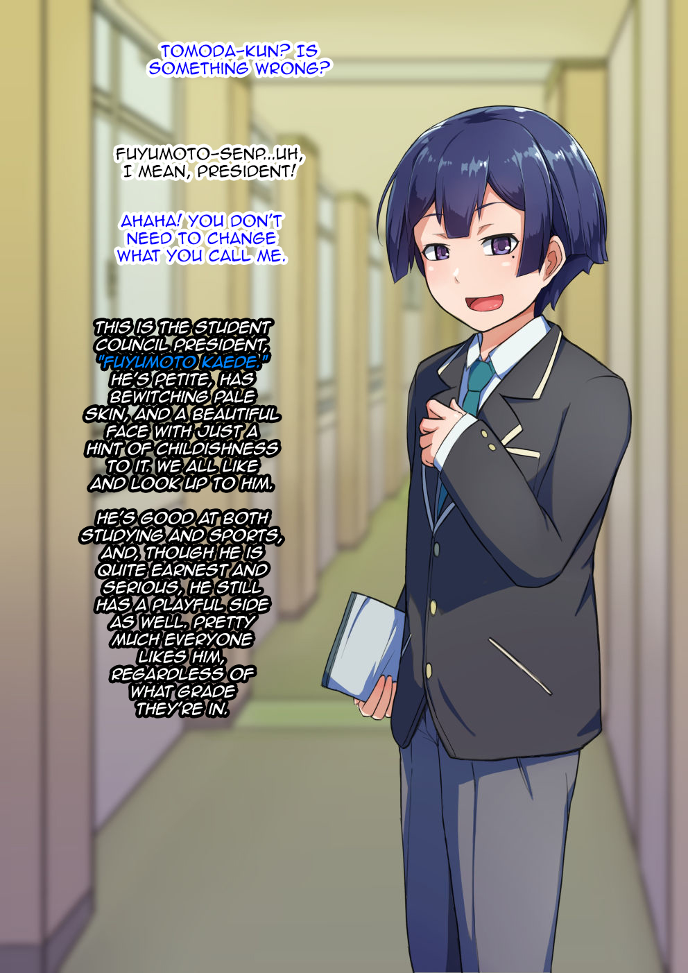 Otokonoko to xx No. 3 ~Kasshoku Inbi na Doukyuusei vs Seijitsu Karin na Seitokaichou~ page 3 full