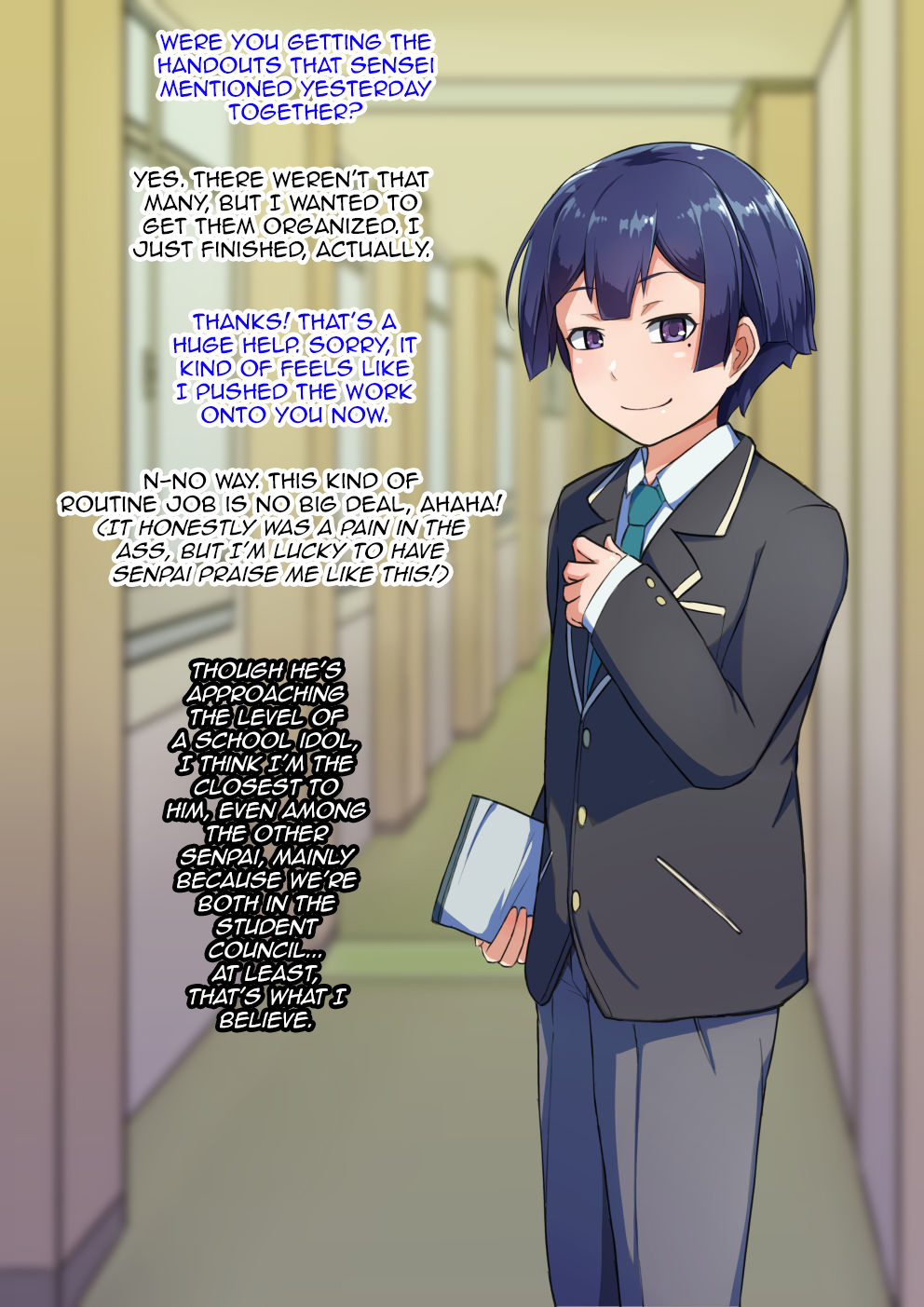 Otokonoko to xx No. 3 ~Kasshoku Inbi na Doukyuusei vs Seijitsu Karin na Seitokaichou~ page 4 full