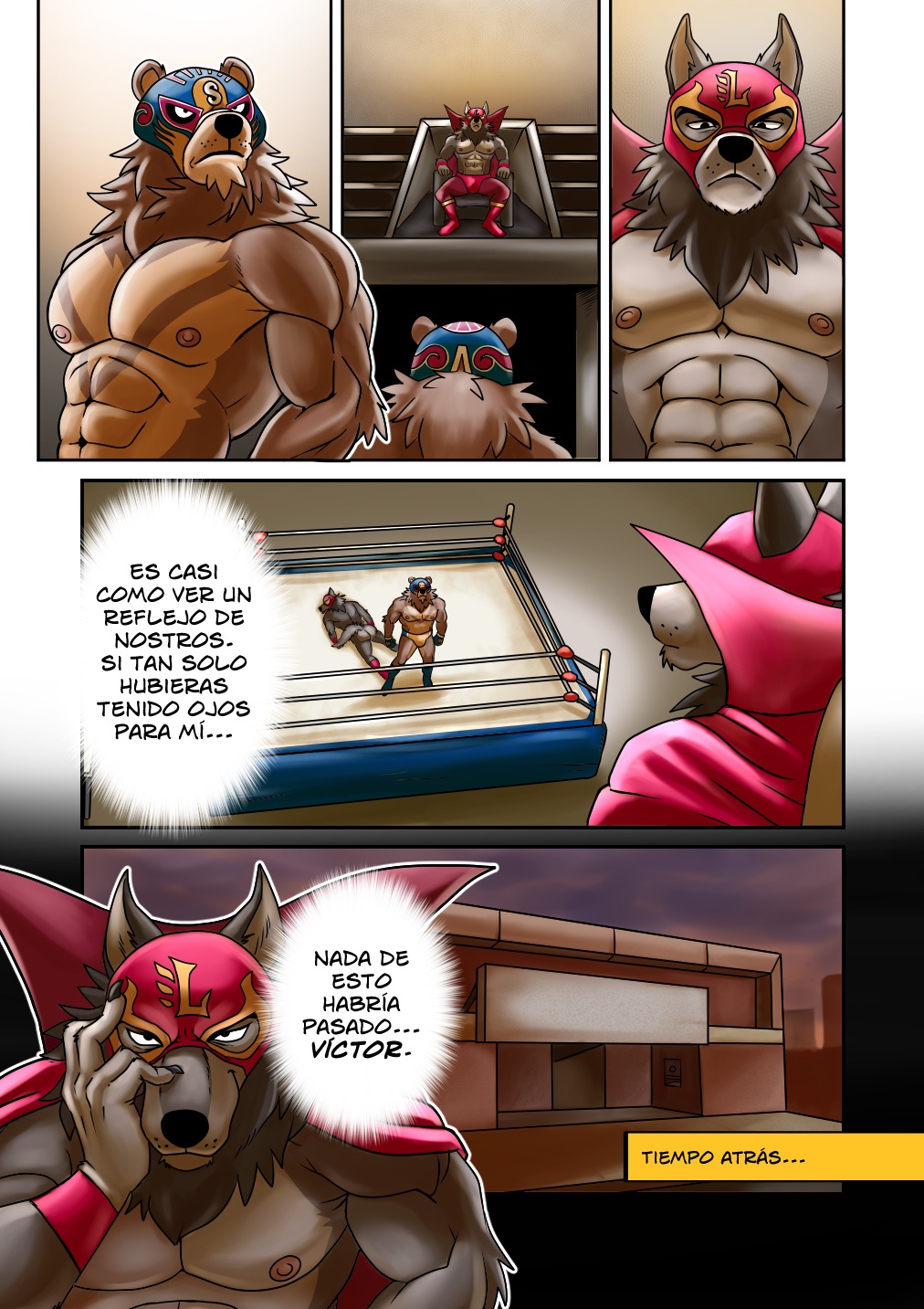 Oso Luchoso VS. El lobo de Coyuya page 4 full