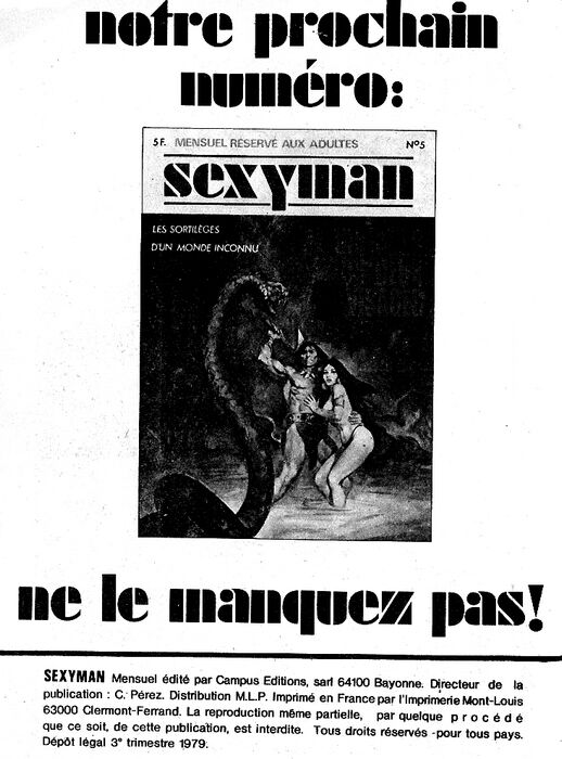 Sexyman N°4 - Le grand singe adore les blondes page 2 full