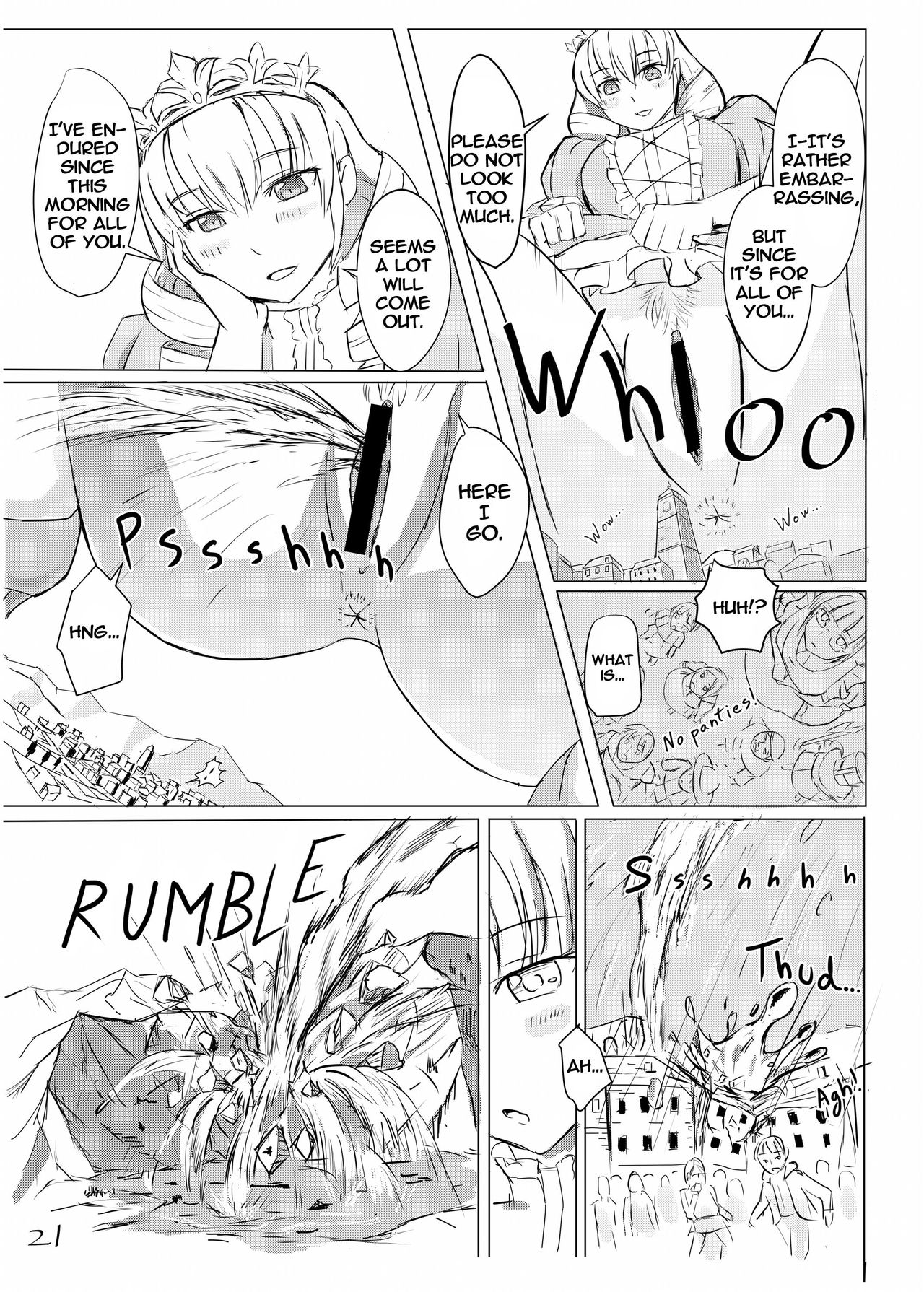 Giantess princess scat - Page 3 - IMHentai