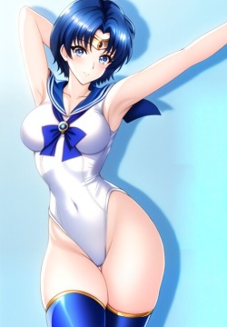 Sailor Mercury uniform fetish