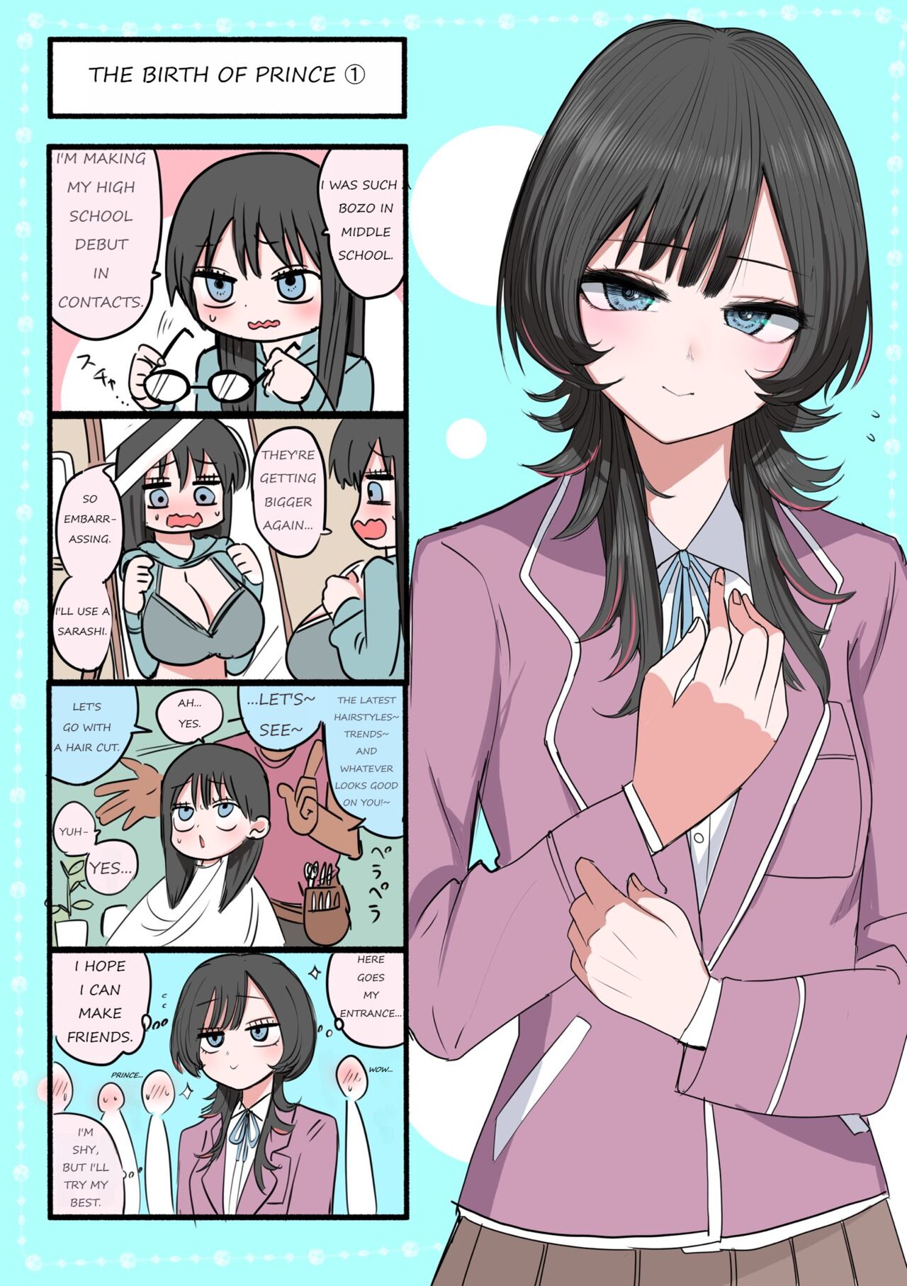 Sotobenkei no Ouji-sama | A Prince Who Acts Cool Outside but Timid at Home page 7 full