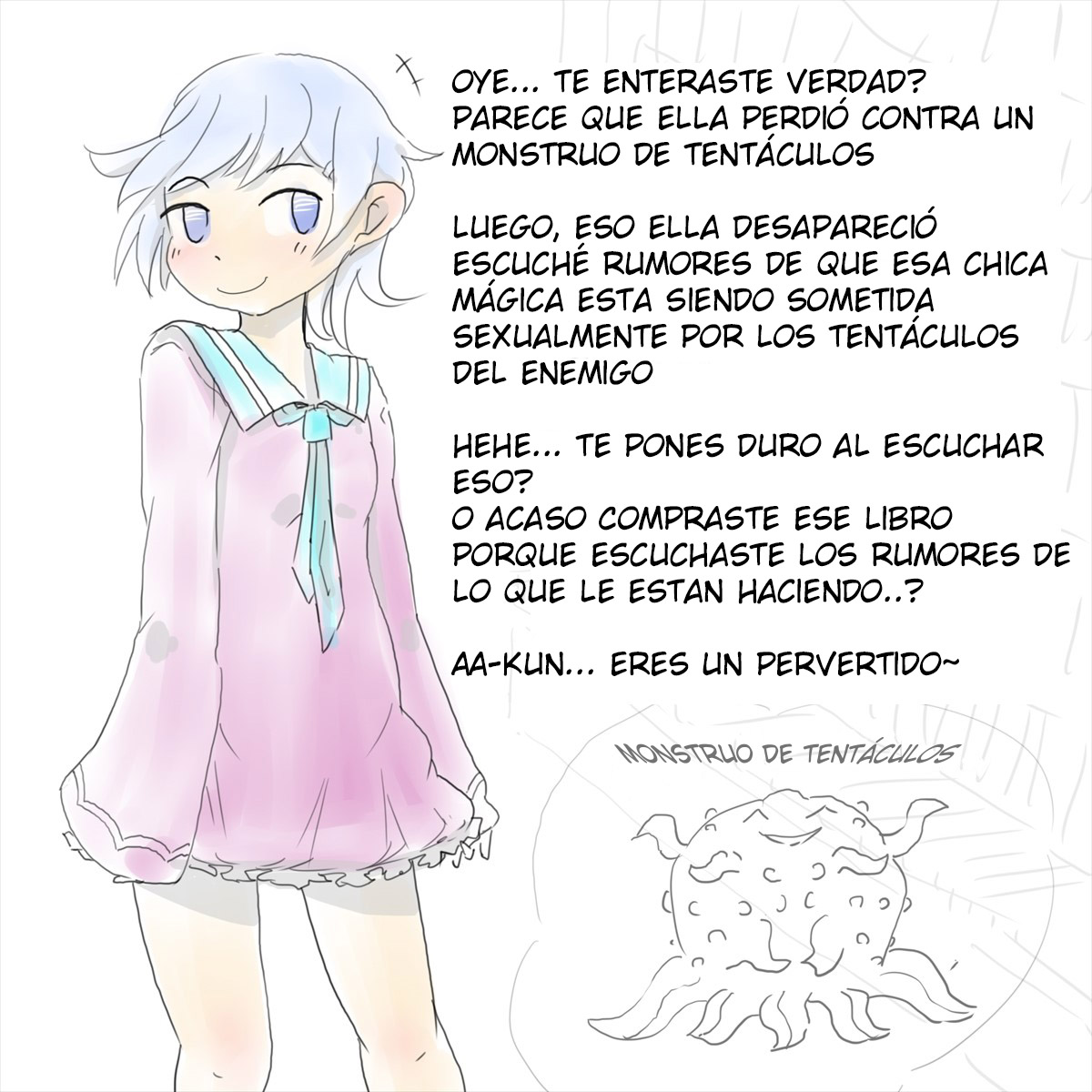 Shokushu Kaijin ni Haiboku Shita Mahou Shoujo no Yukue wa...? page 4 full