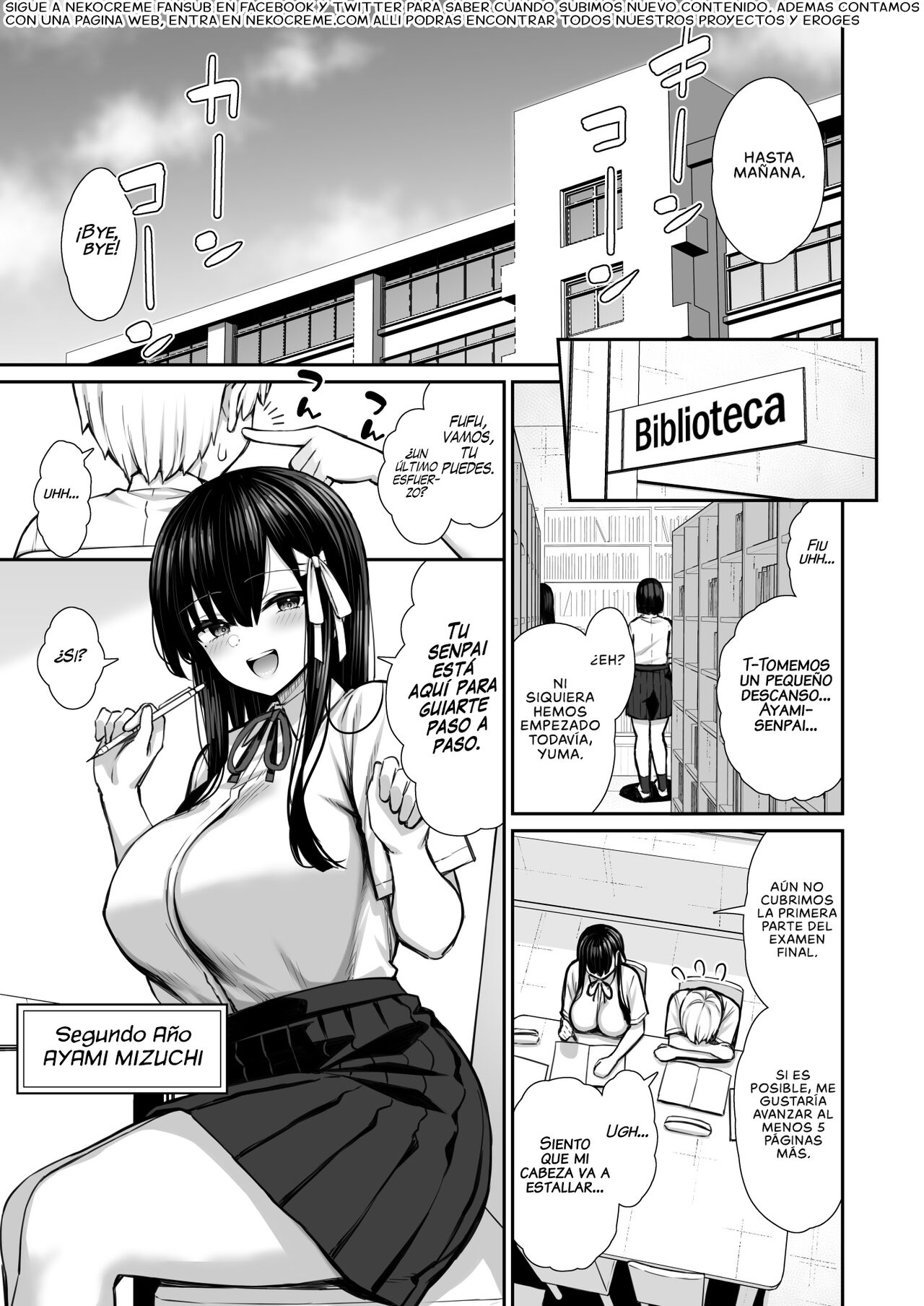 Majime-kei Yuutousei na Senpai no Ikinuki | Las Insinuaciones de la Estudiante de Honor de Ultimo Grado page 2 full