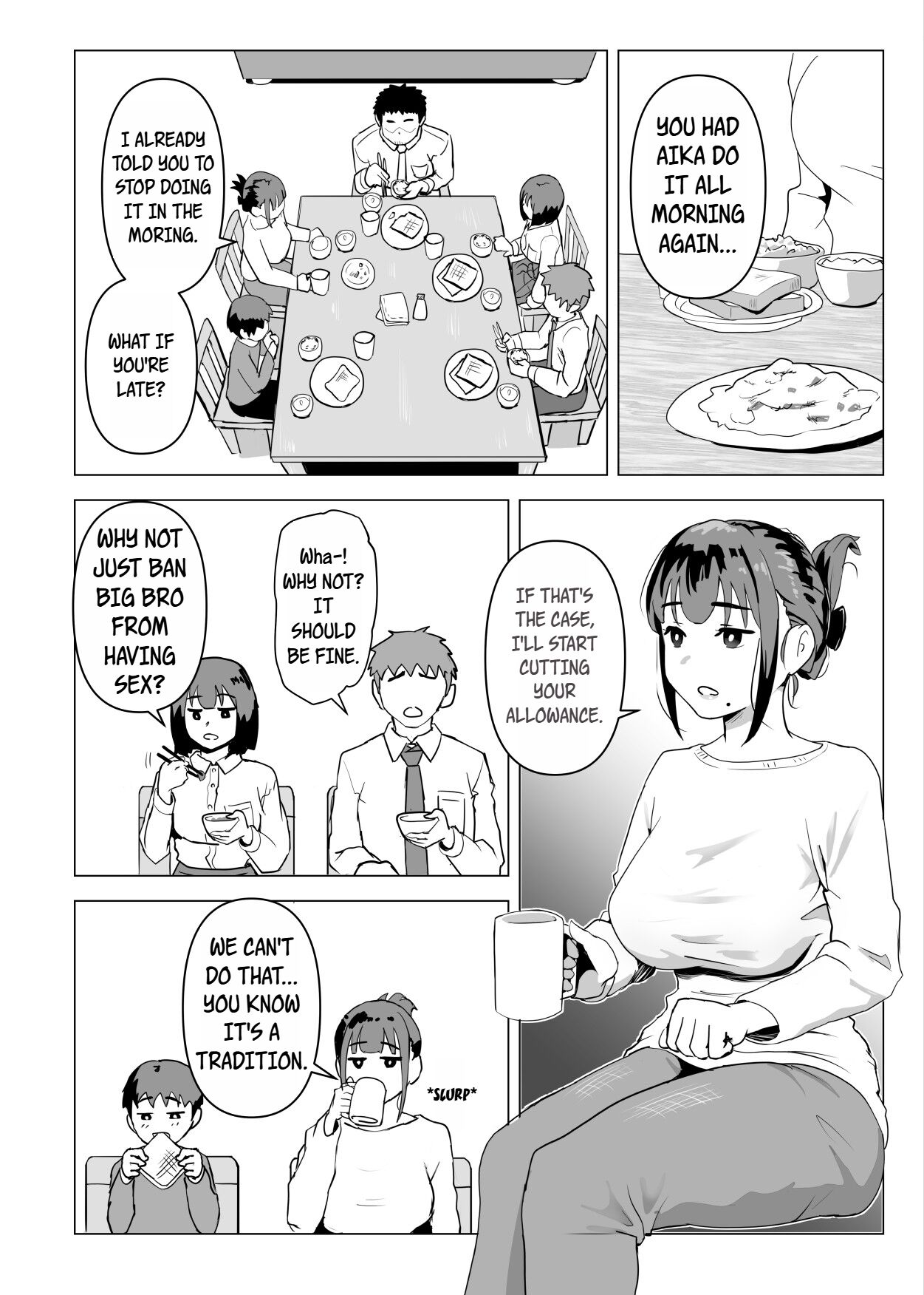 Uchi de wa Kazoku Sex wa Joushiki Rashii | In My House, Family Sex Is the  Norm - Page 7 - IMHentai