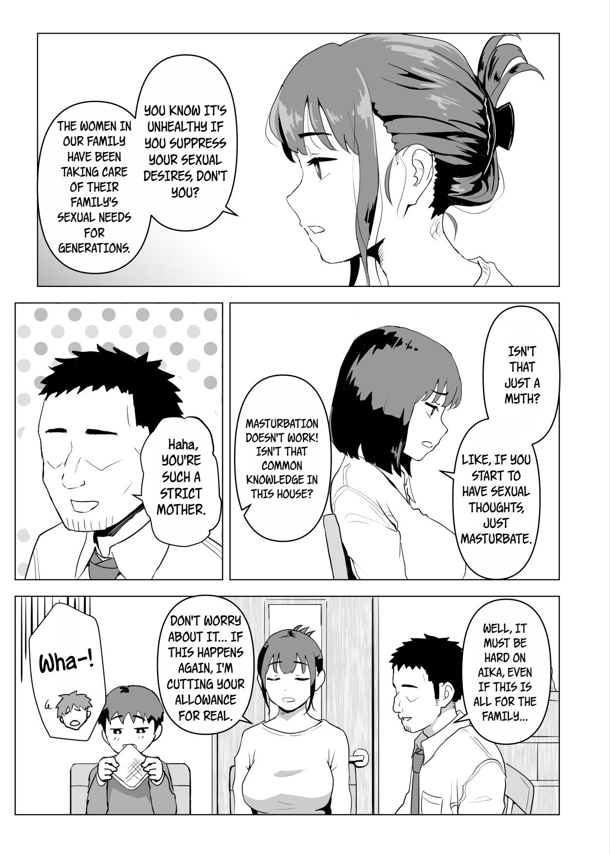 Uchi de wa Kazoku Sex wa Joushiki Rashii | In My House, Family Sex Is the  Norm - Page 8 - IMHentai