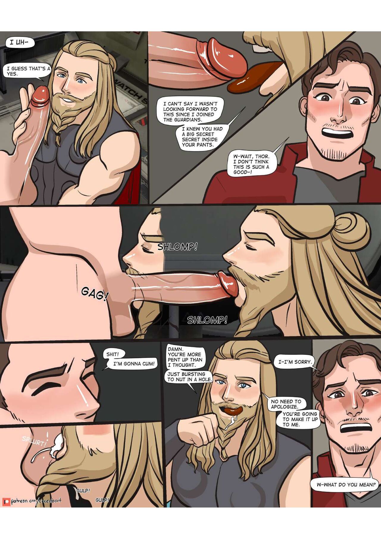 Creedo - Avengers Assemble, Guardians Of The Galaxy page 4 full