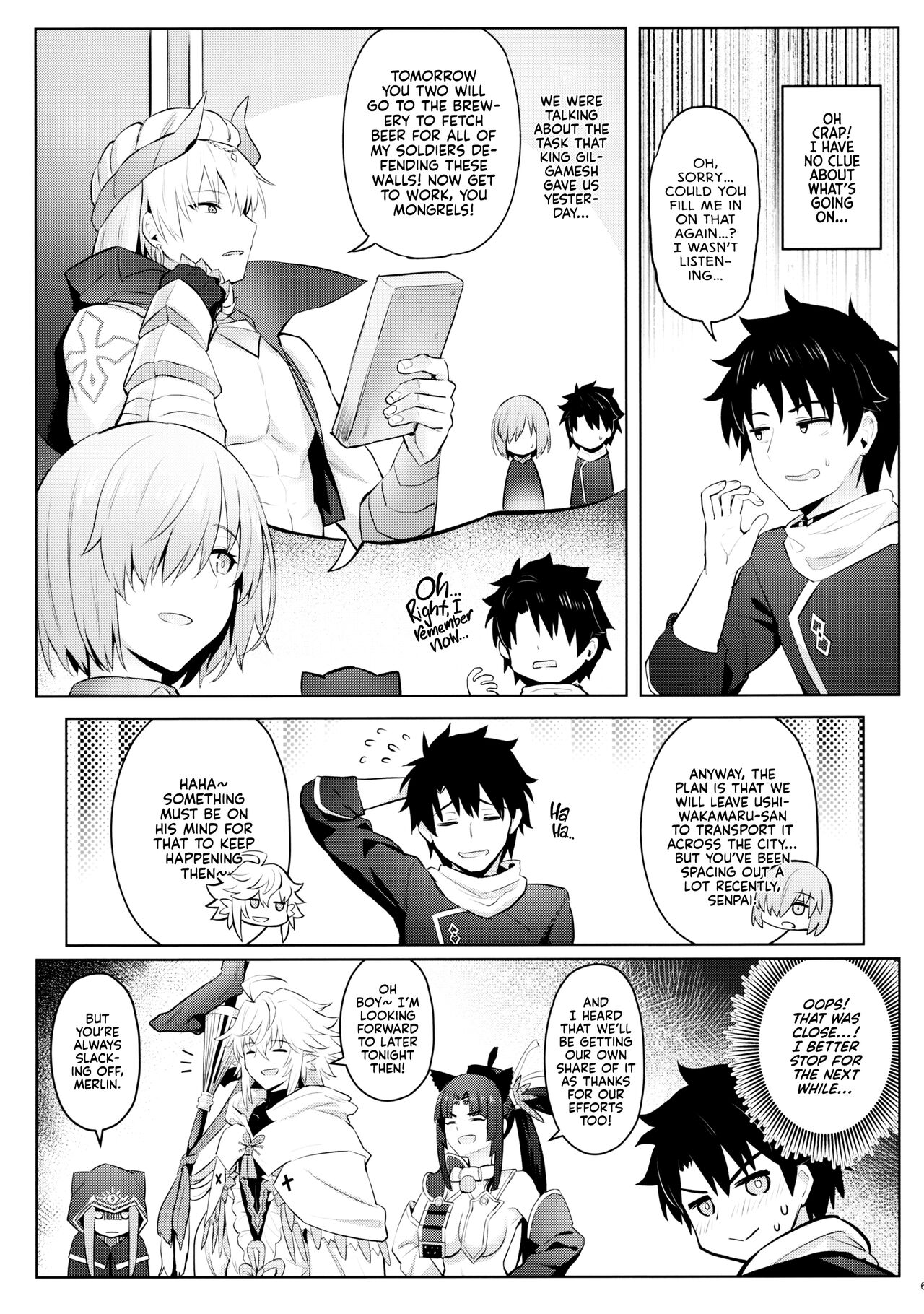 Mash no Bishiri Inmu | My Wet Dreams of Mash's Bubble Butt page 4 full