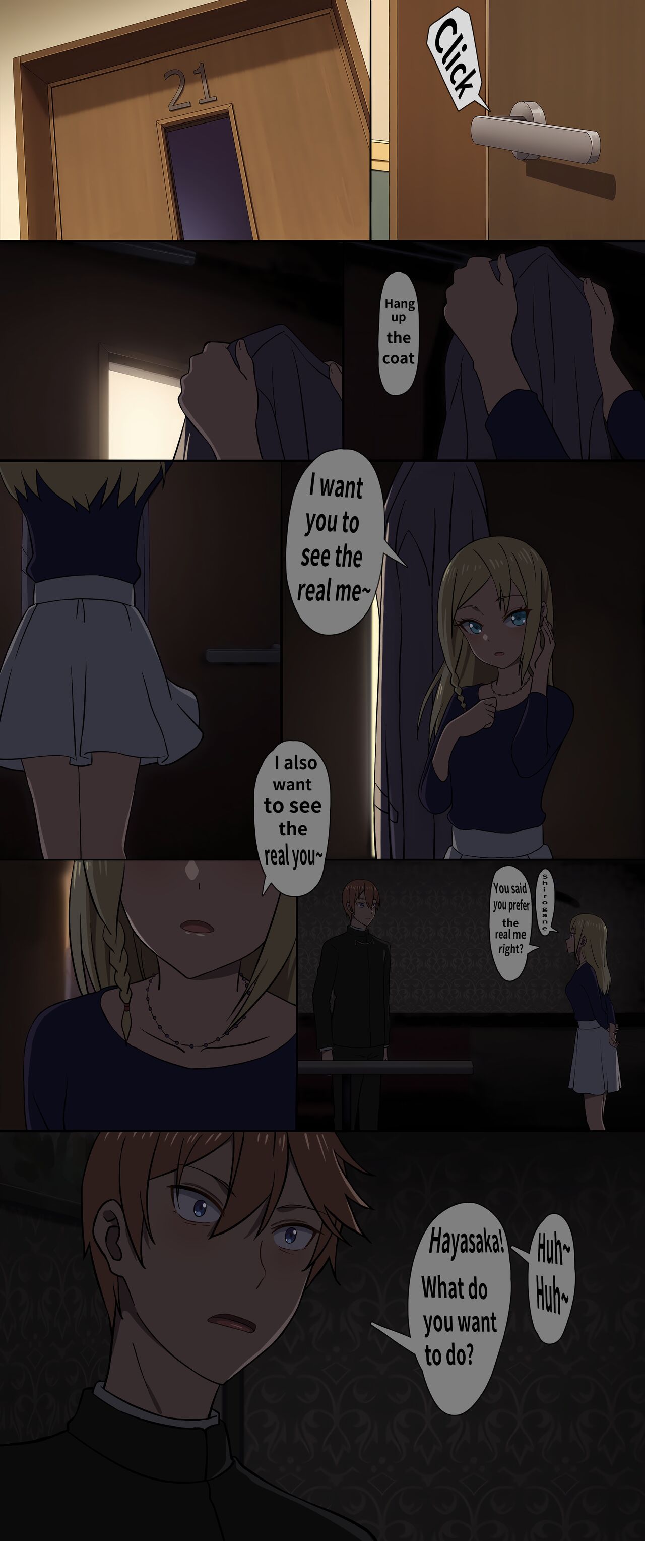 The incident involving Hayasaka Ai and Shirogane Miyuki in a KTV private room page 2 full
