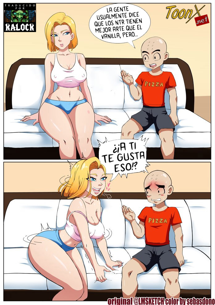 Android 18 NTR Comic page 1 full