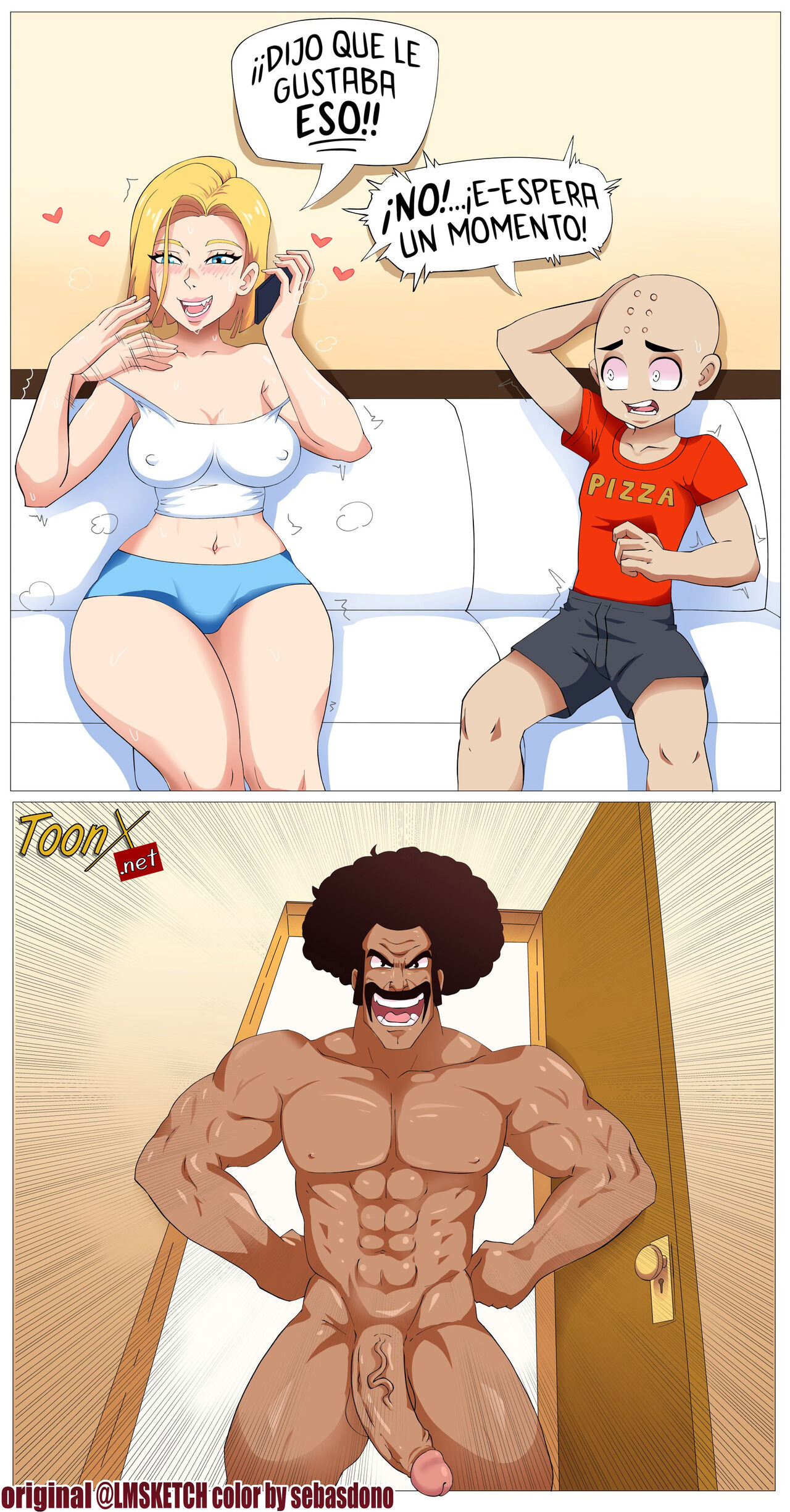 Android 18 NTR Comic page 3 full