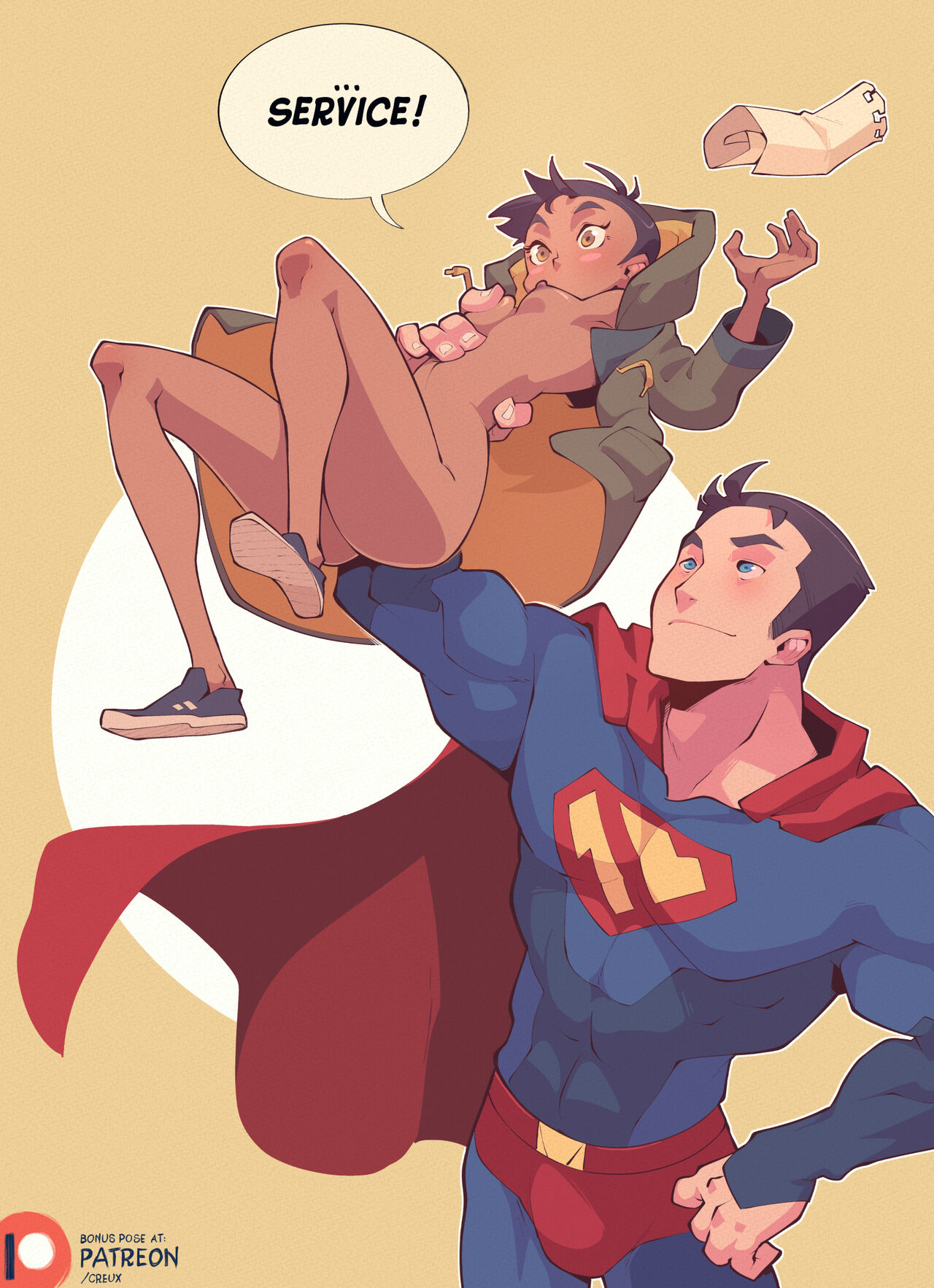 Lois Lane Strip Game page 5 full