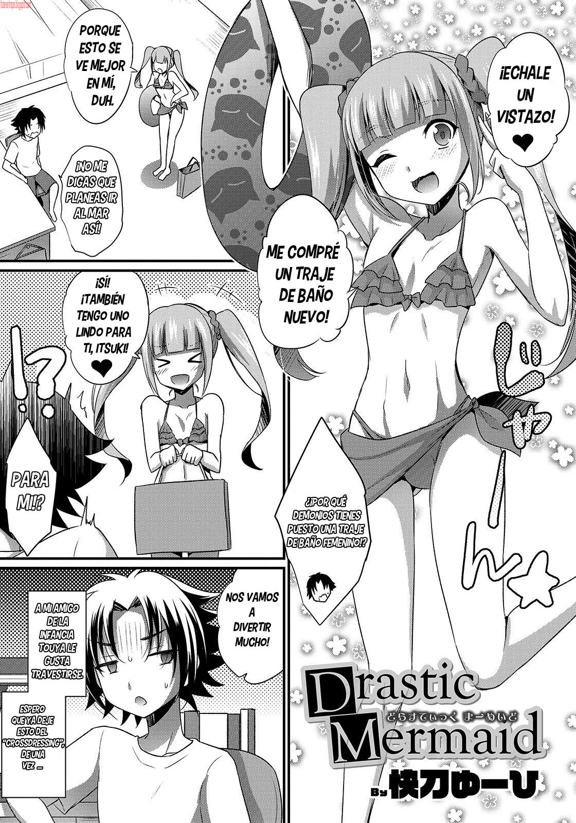 Drastic Mermaid page 1 full