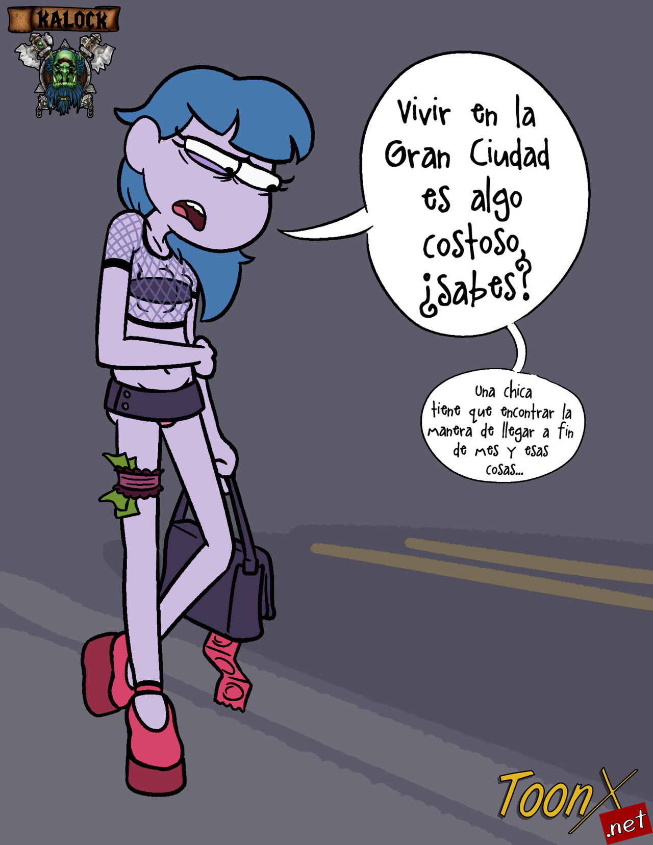 Gloria in the Big City page 1 full