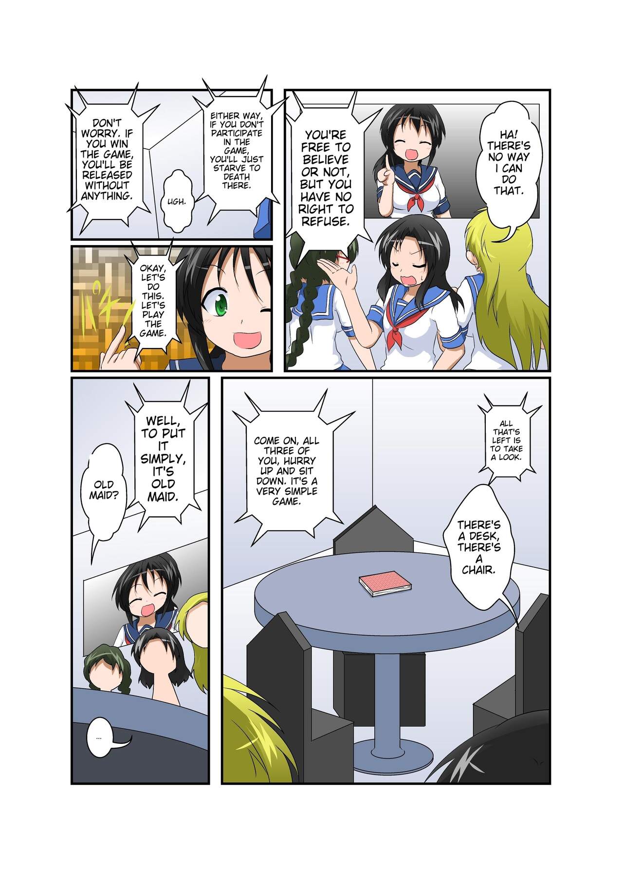 Rifujin Shoujo ~Hentai Card Game Hen~ page 8 full