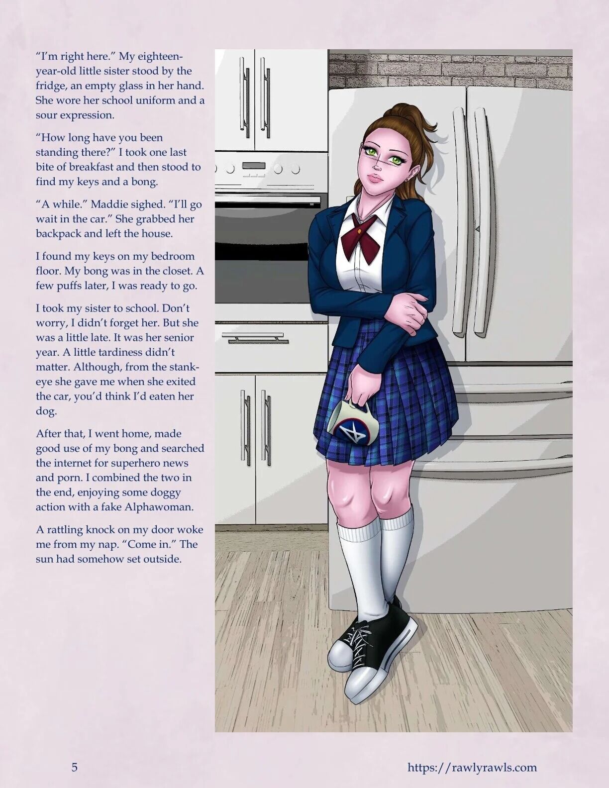 My Mother's Secret Identity  - 1 - english page 5 full