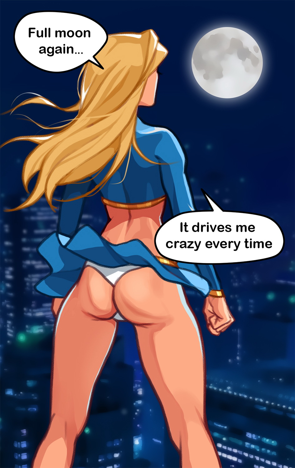 OLENA MINKO - Super Girl page 1 full