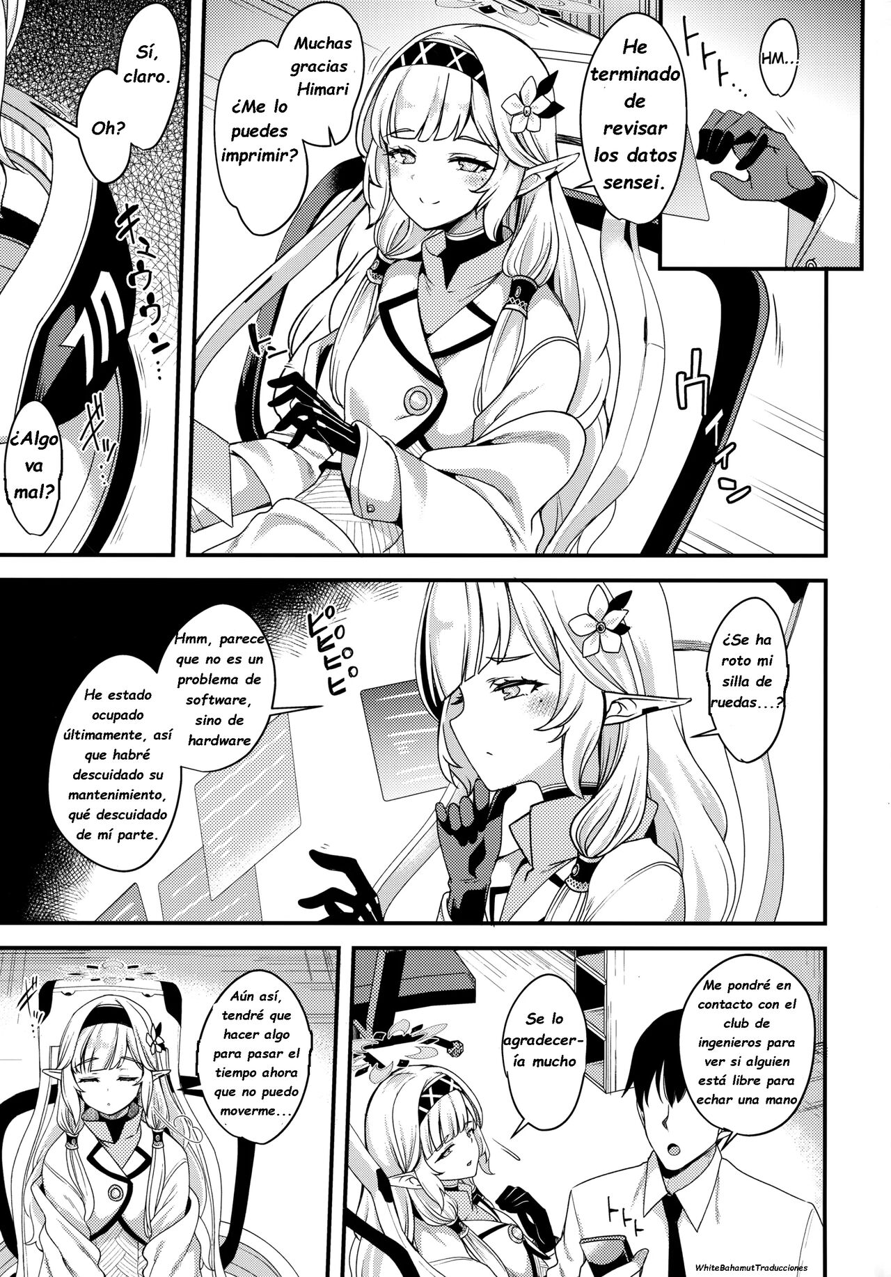 Aru Hi no Chou Tensai Ecchi Kei Byoujaku Bishoujo Hacker | Un supergenio de la belleza lasciva y delicada page 2 full