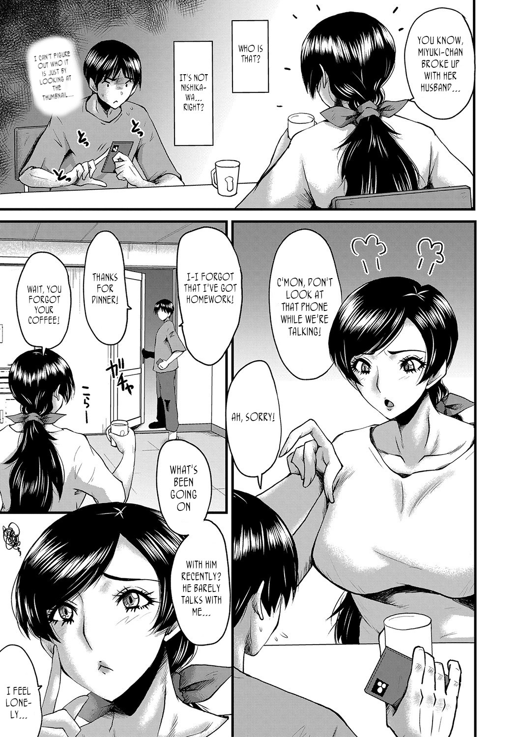 Tomodachi, Osananajimi mo Kaa-san mo Netorareru, Sono 3 | My friend stole away both my childhood friend and my mother, Part 3 page 7 full