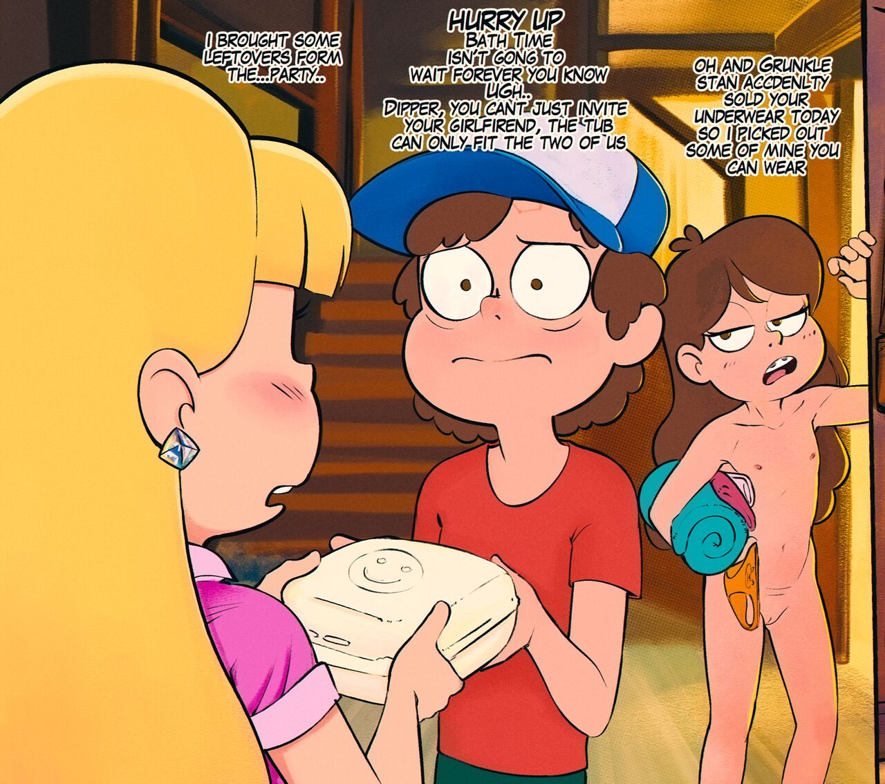 Gravity Falls Bathing page 1 full