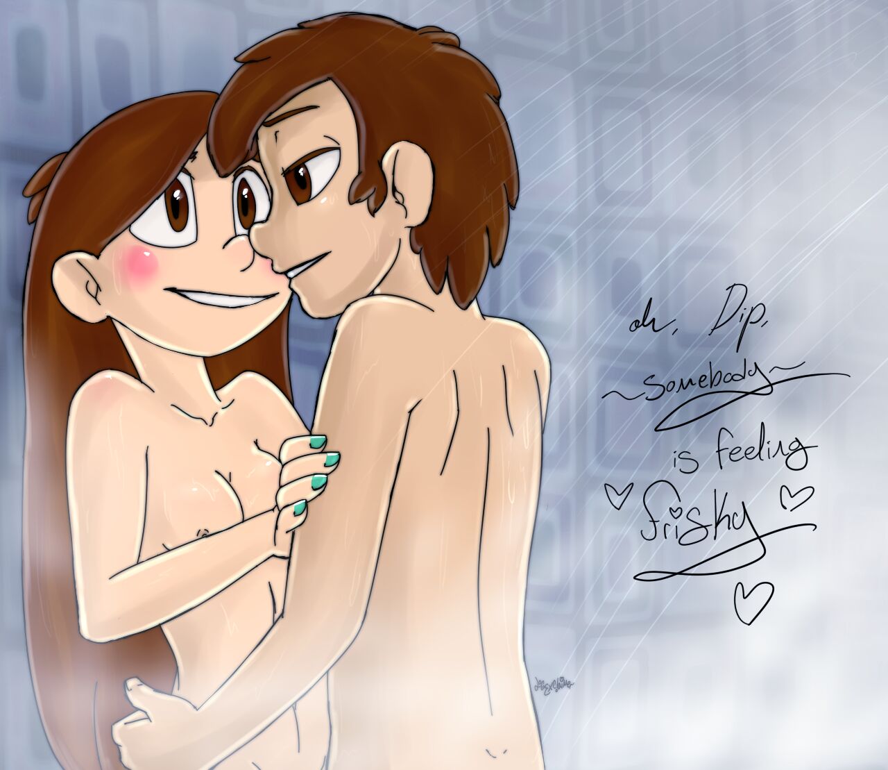 Gravity Falls Bathing page 8 full