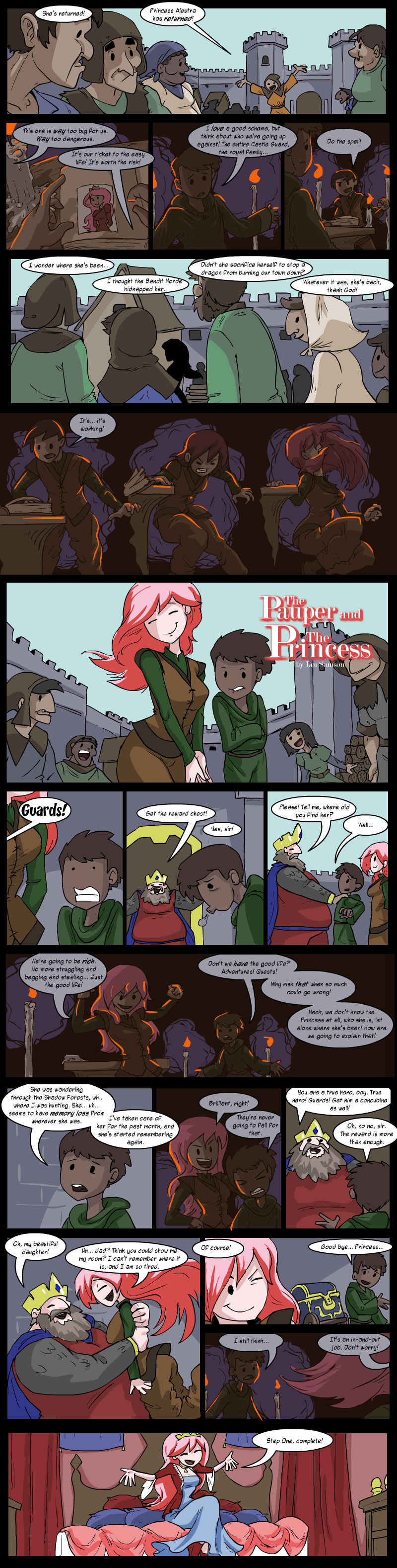 The Pauper and the Princess page 1 full