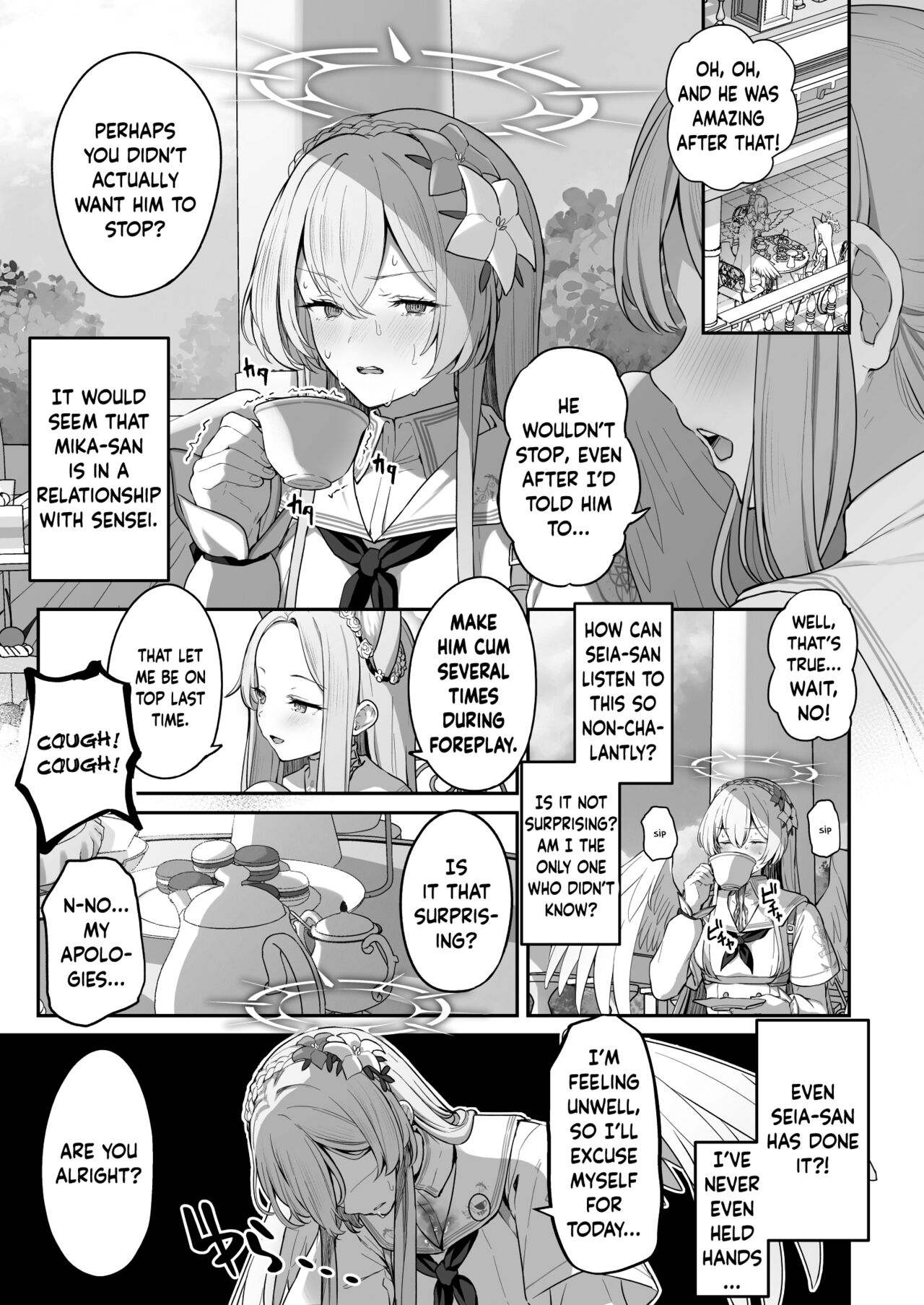 Watashitachi no Tea Party ga Sukebe na Hazu Arimasen! | Our Tea Party Host Can't Be A Pervert! page 3 full