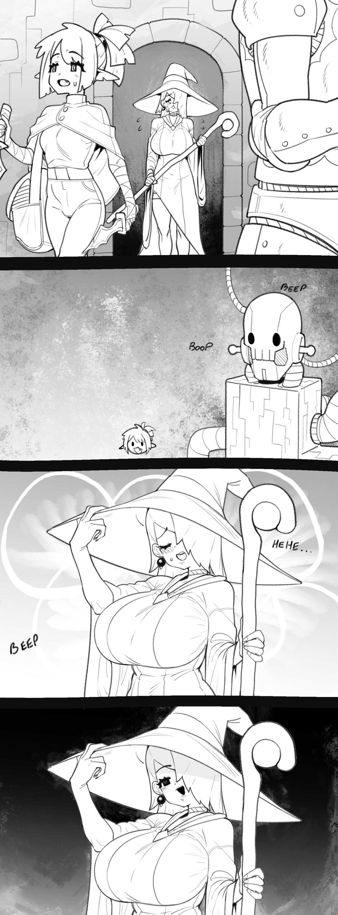 A wizard who can cast a forbidden spell #1-4 page 6 full