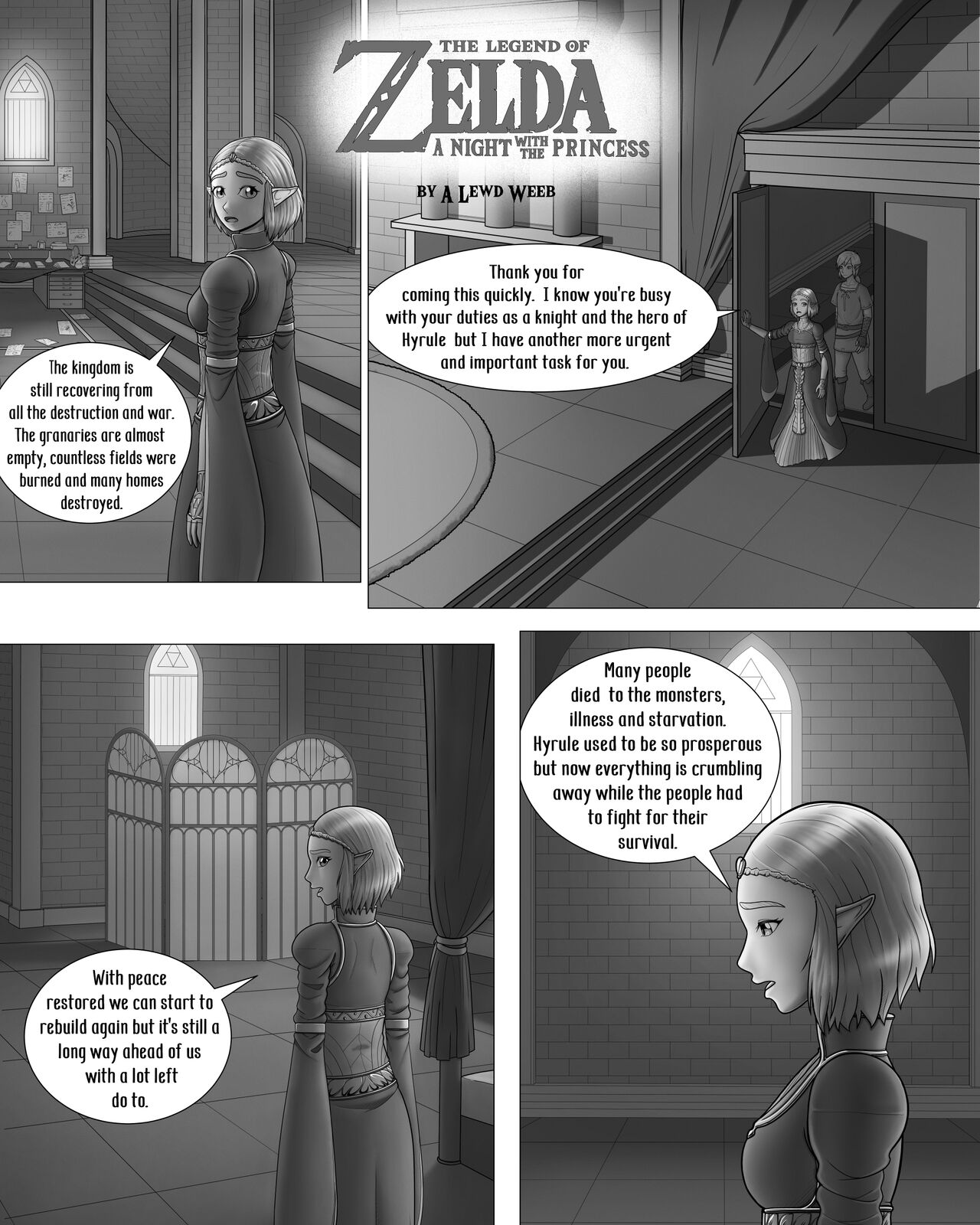 The Legend of Zelda: A Night with the Princess page 3 full