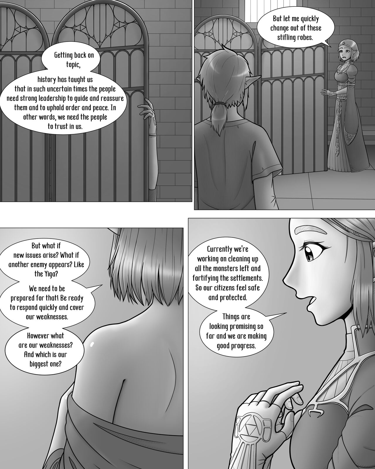 The Legend of Zelda: A Night with the Princess page 4 full