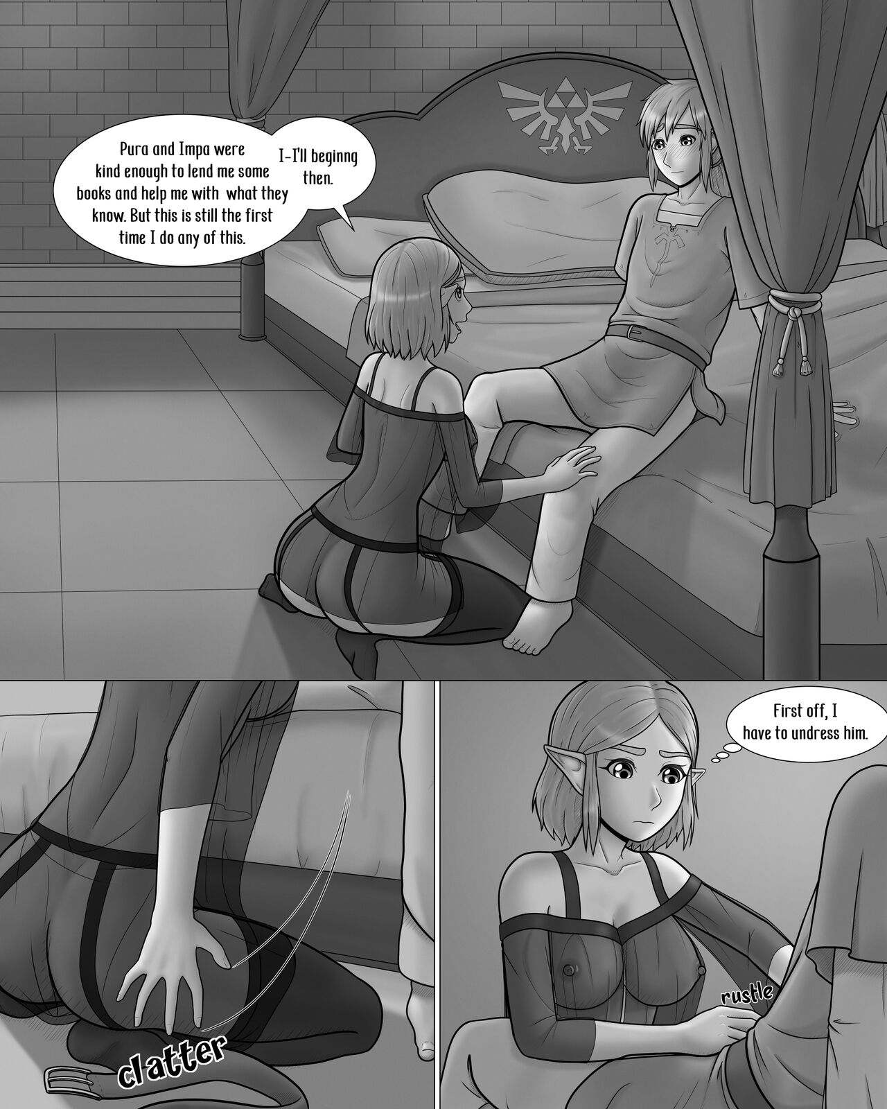 The Legend of Zelda: A Night with the Princess page 8 full