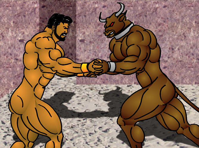 Hercules vs Minotaur page 3 full