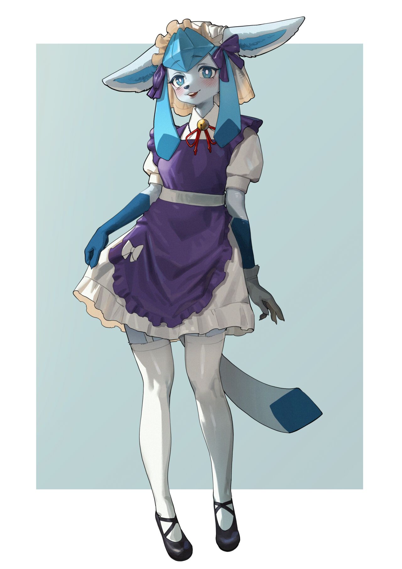 Maid Glaceon page 1 full