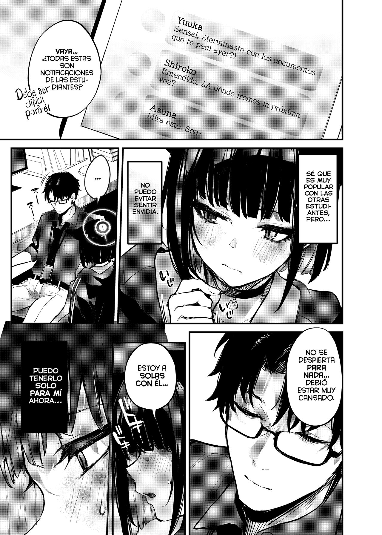 Kyouyama Kazusa no Amai Himitsu | El Dulce Secreto de Kyouyama Kazusa page 4 full