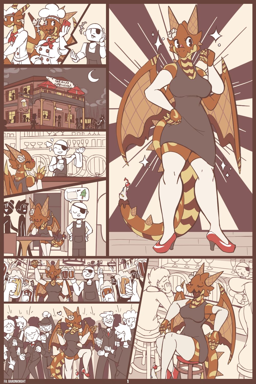Tipsy Tavern Trouble page 1 full
