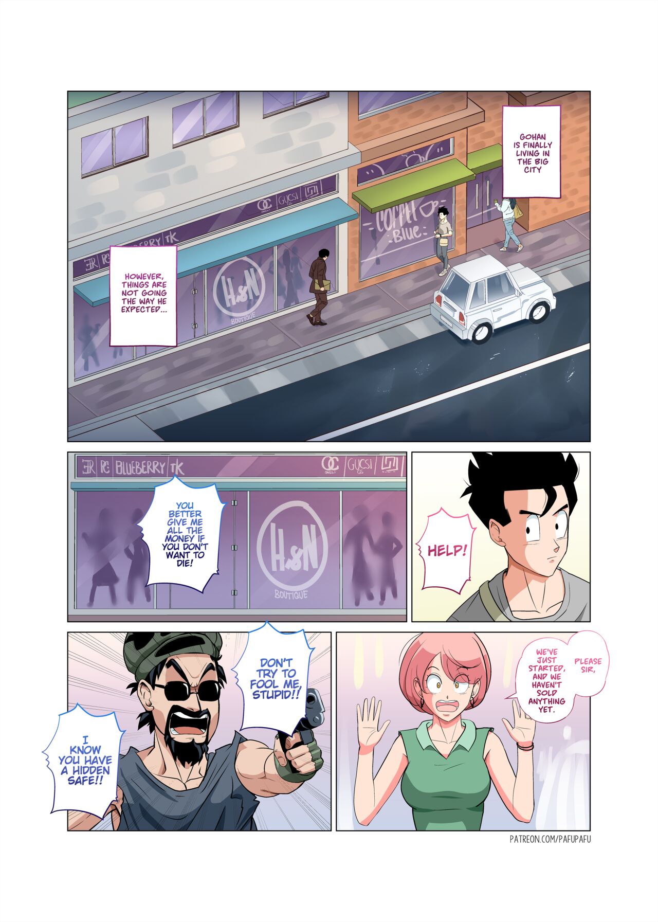 Gohan vs Bulma! page 3 full