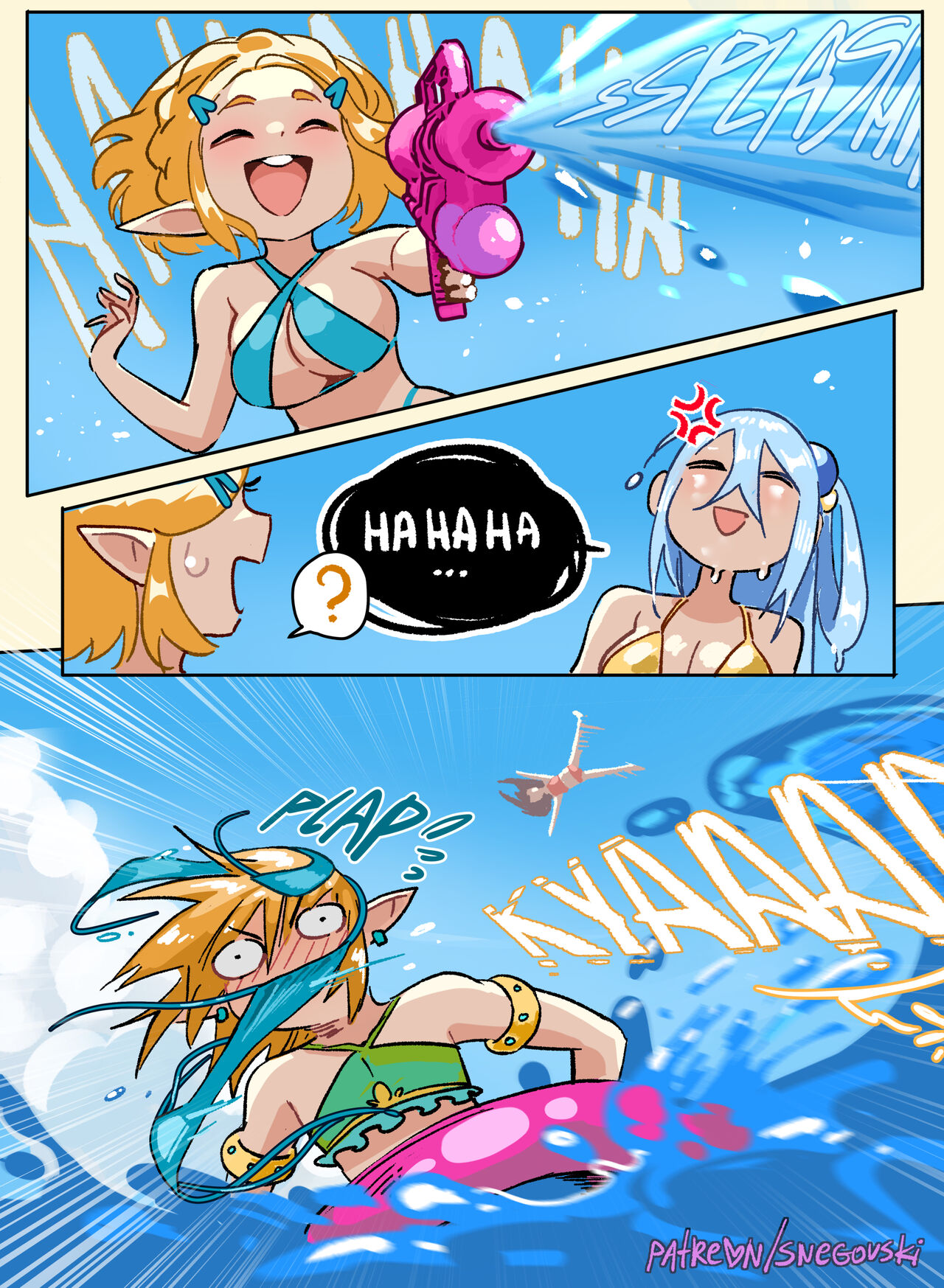 ZeldaSuba💦Beach episode page 2 full
