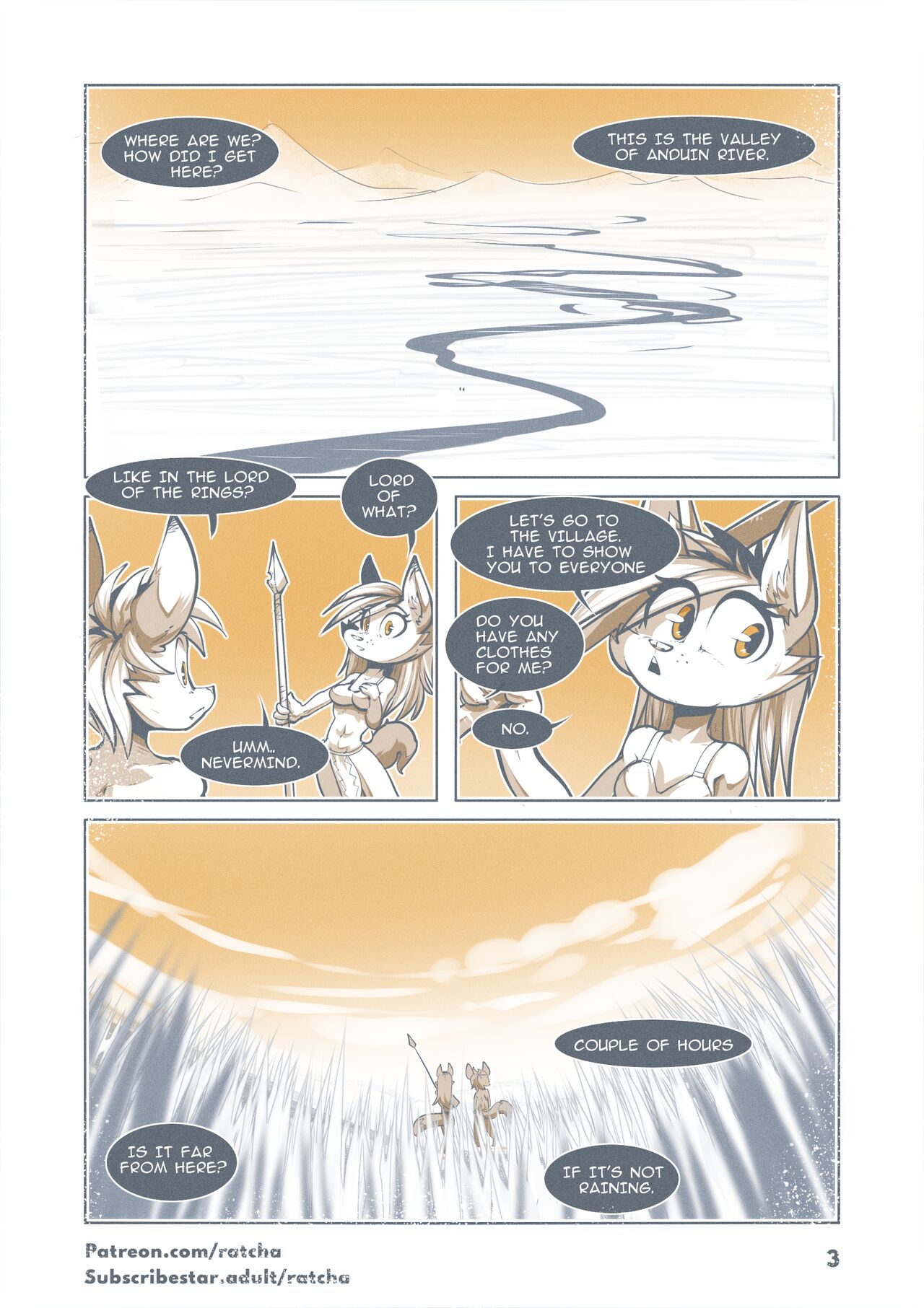 Reincarnated In Another World As A Furry Fox page 3 full