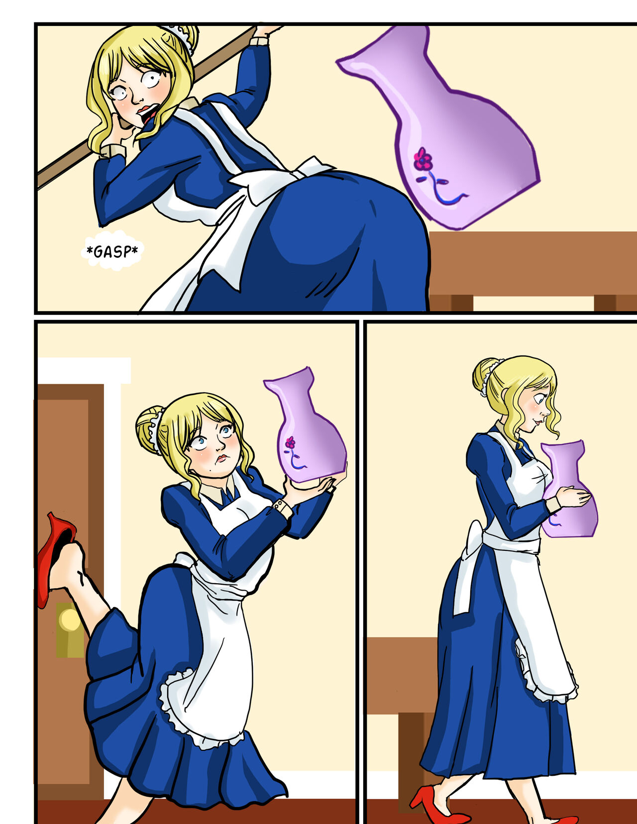 The Naked Peaches Comic: The Maid page 2 full