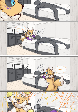 Renamon's wake-up call