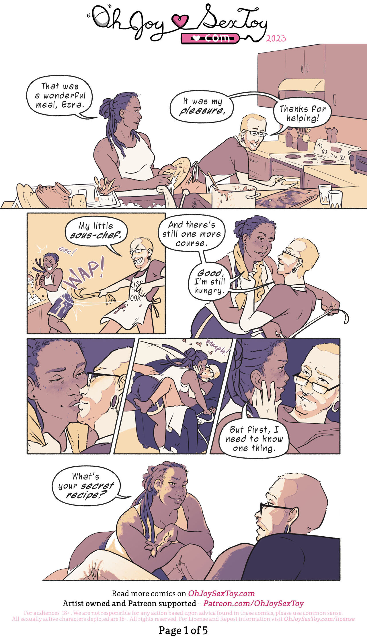 Bready Or Not, Here I Crumb page 1 full